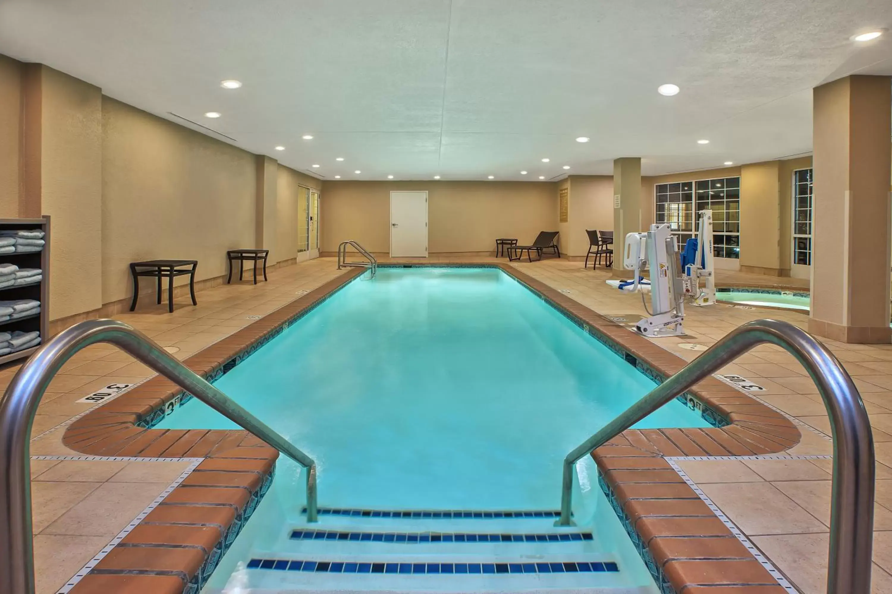 Swimming Pool in Candlewood Suites Indianapolis Northeast, an IHG Hotel
