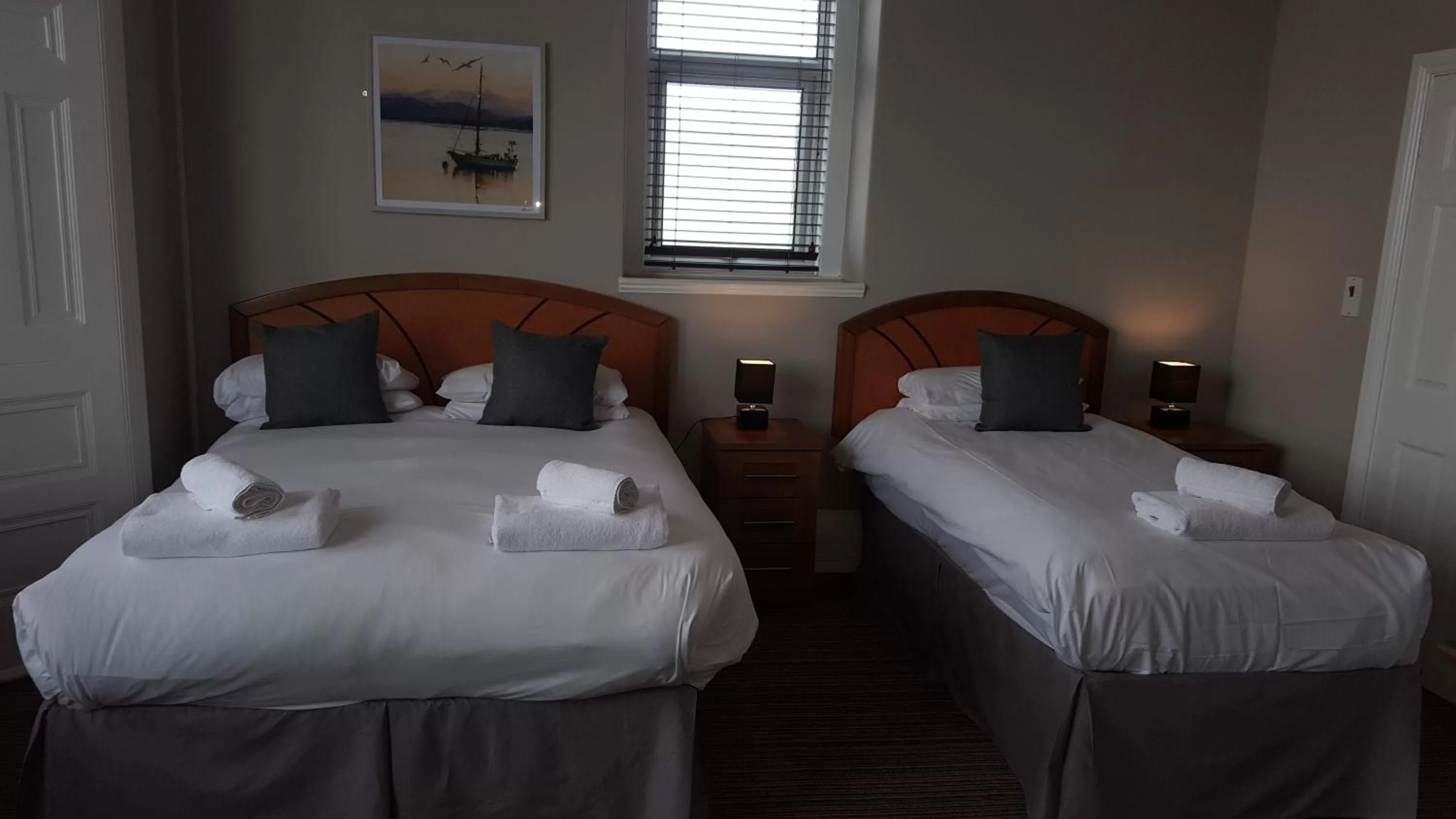 Decorative detail, Bed in The York Hotel