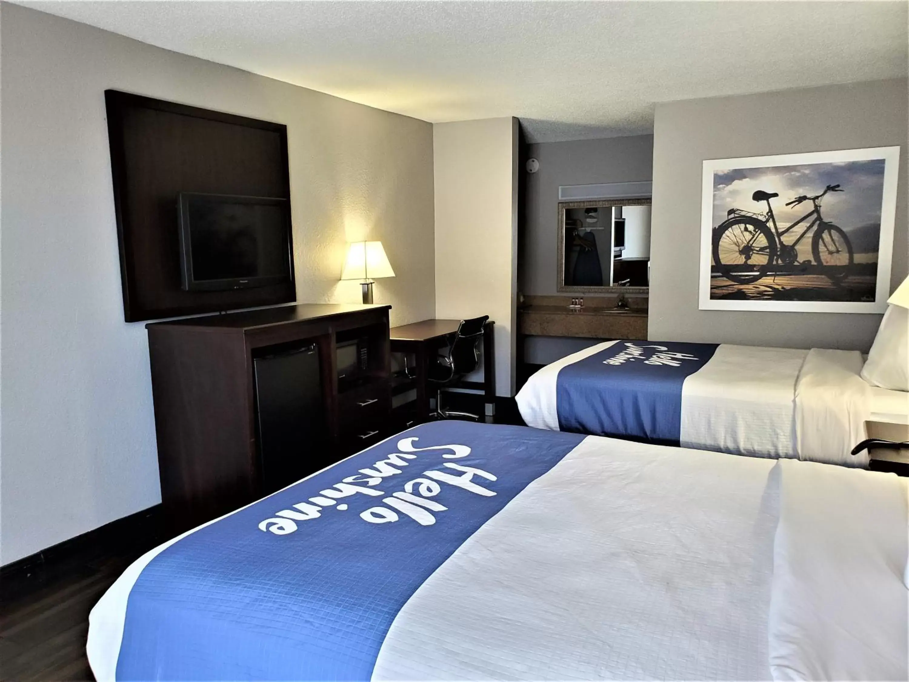 Bed in Days Inn by Wyndham Rock Hill