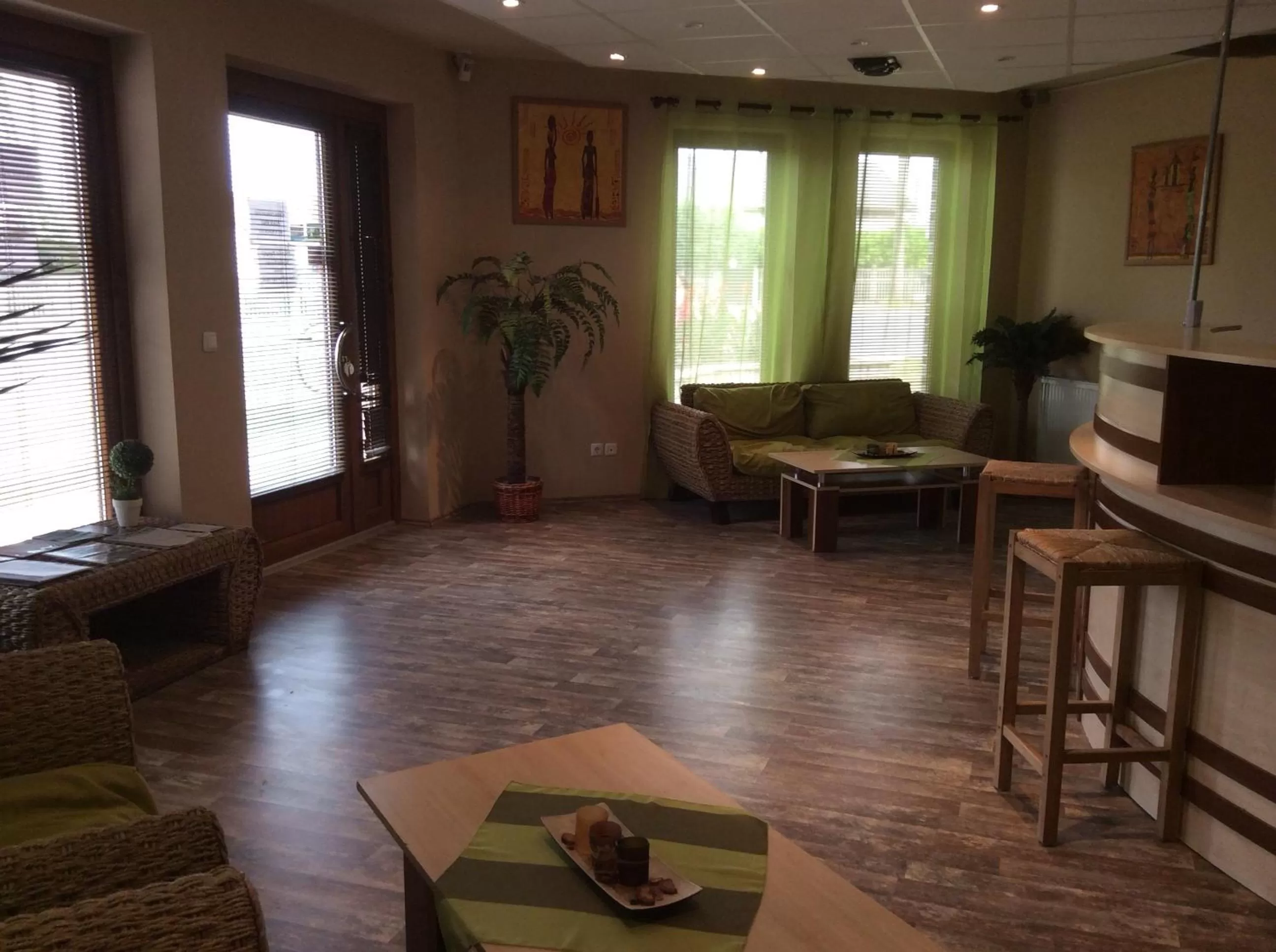 Lobby or reception in Abszolút Hotel és Panzió