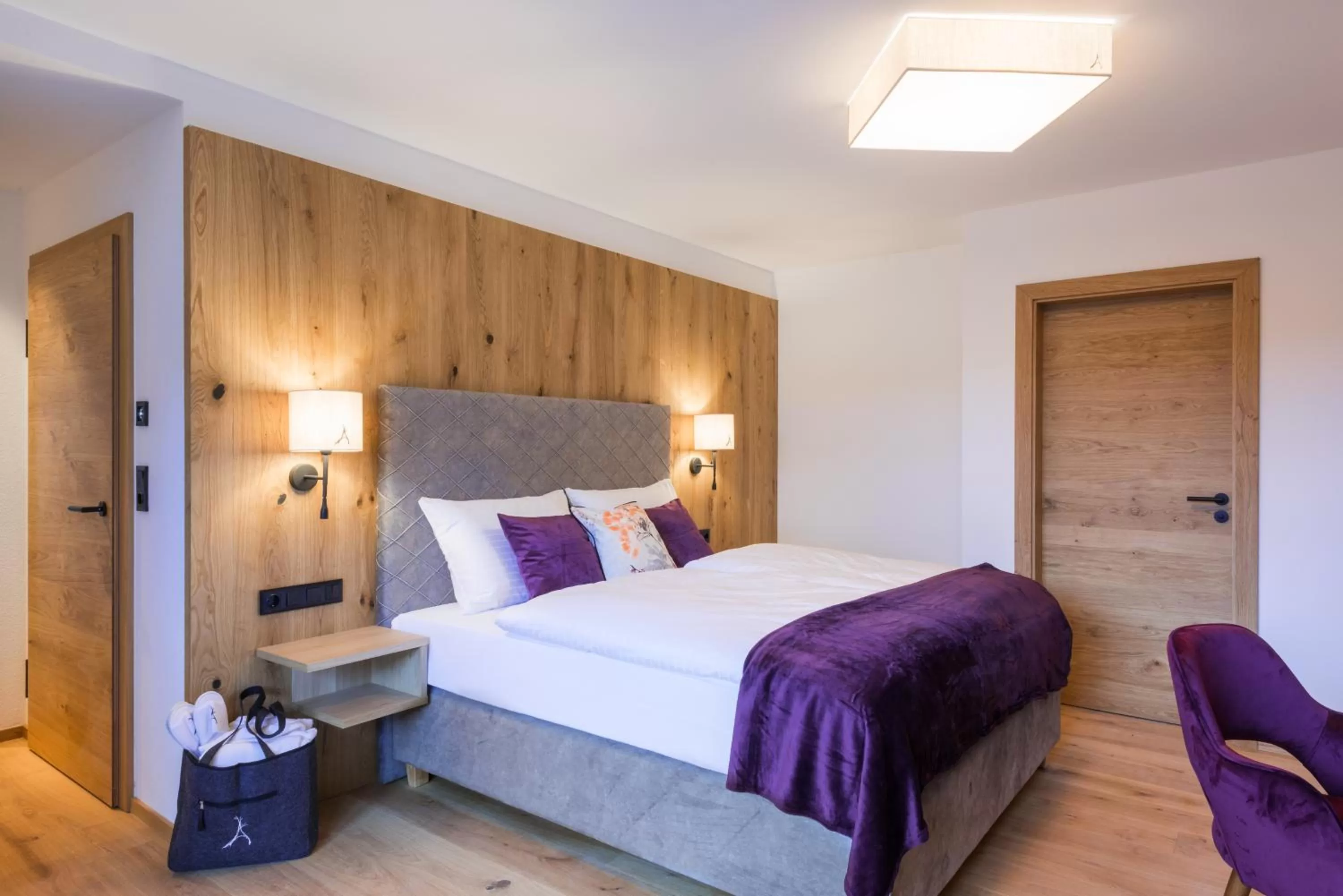 Bed in Boutiquehotel die Alpbacherin 4 Sterne Superior