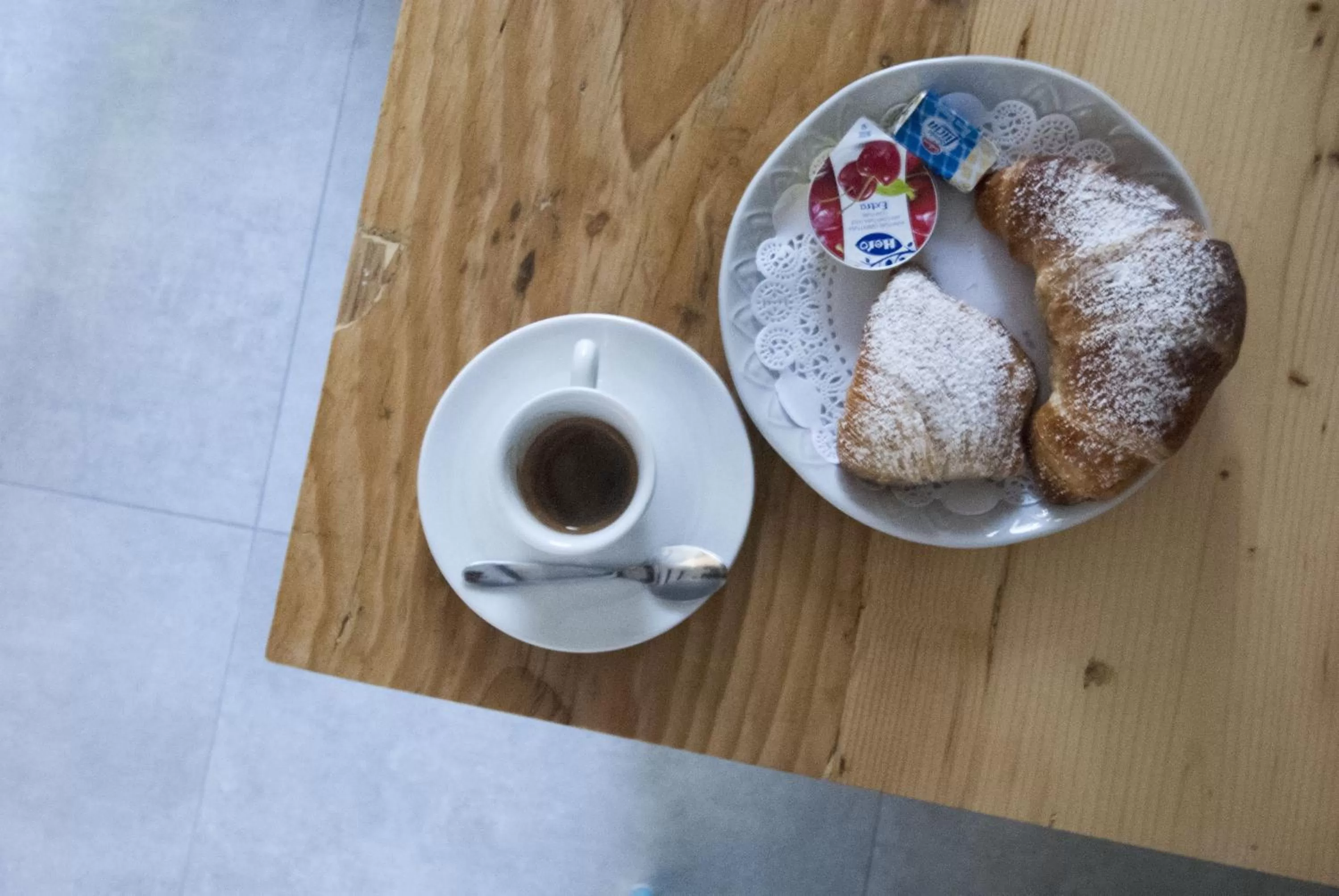 Italian breakfast in Quartino Napoletano