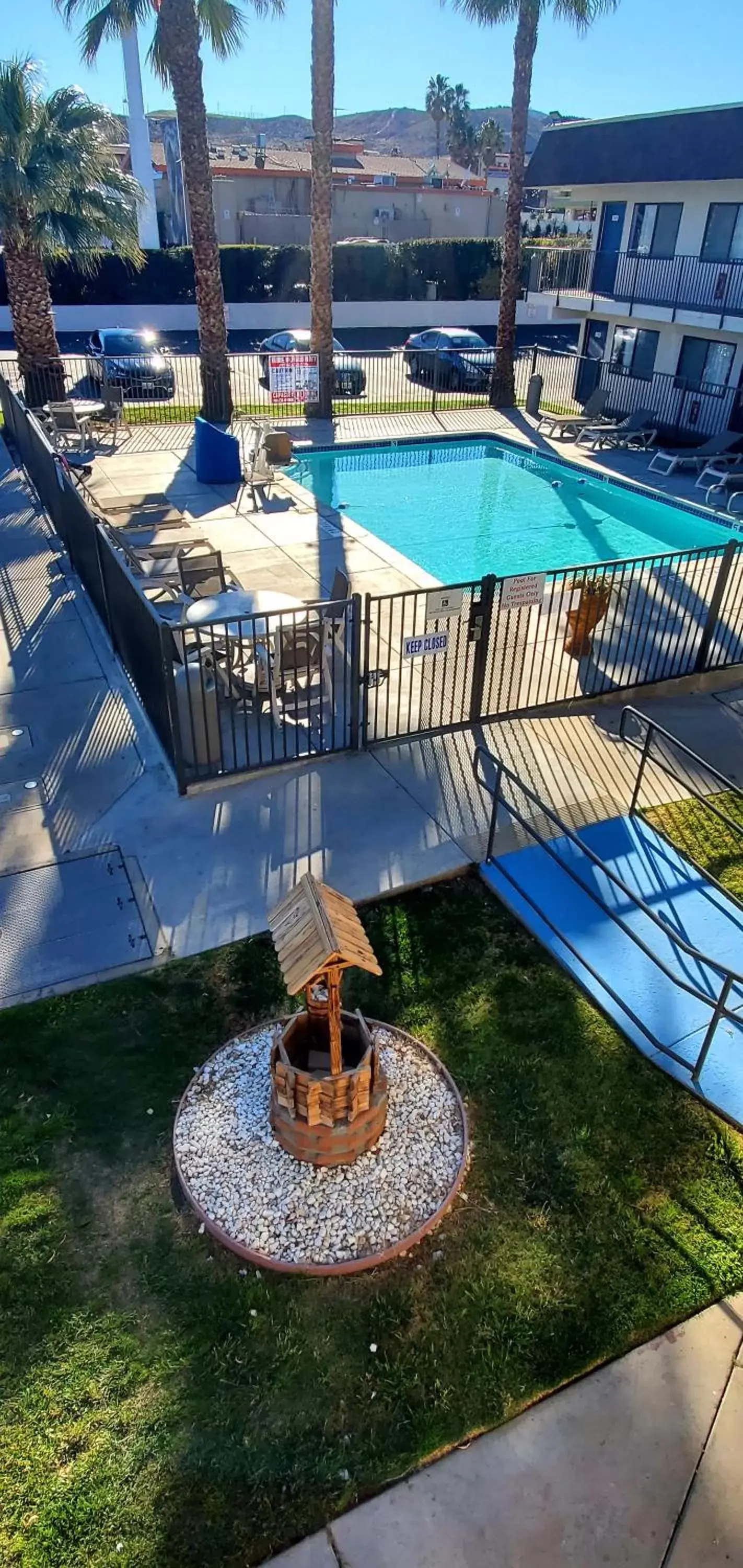 Swimming pool, Pool View in Motel 6-Palmdale, CA