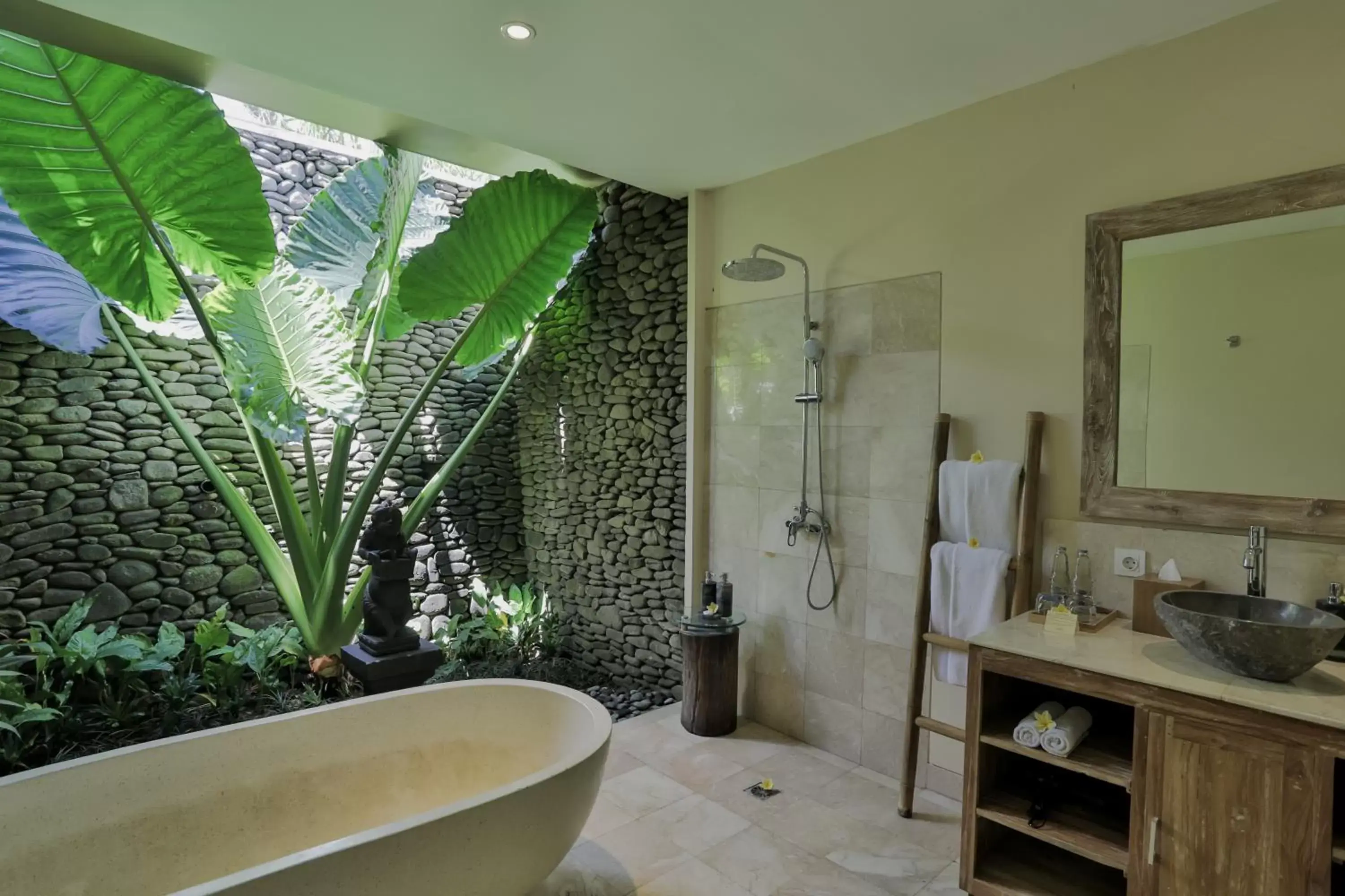 Bathroom in The Sankara Resort by Pramana