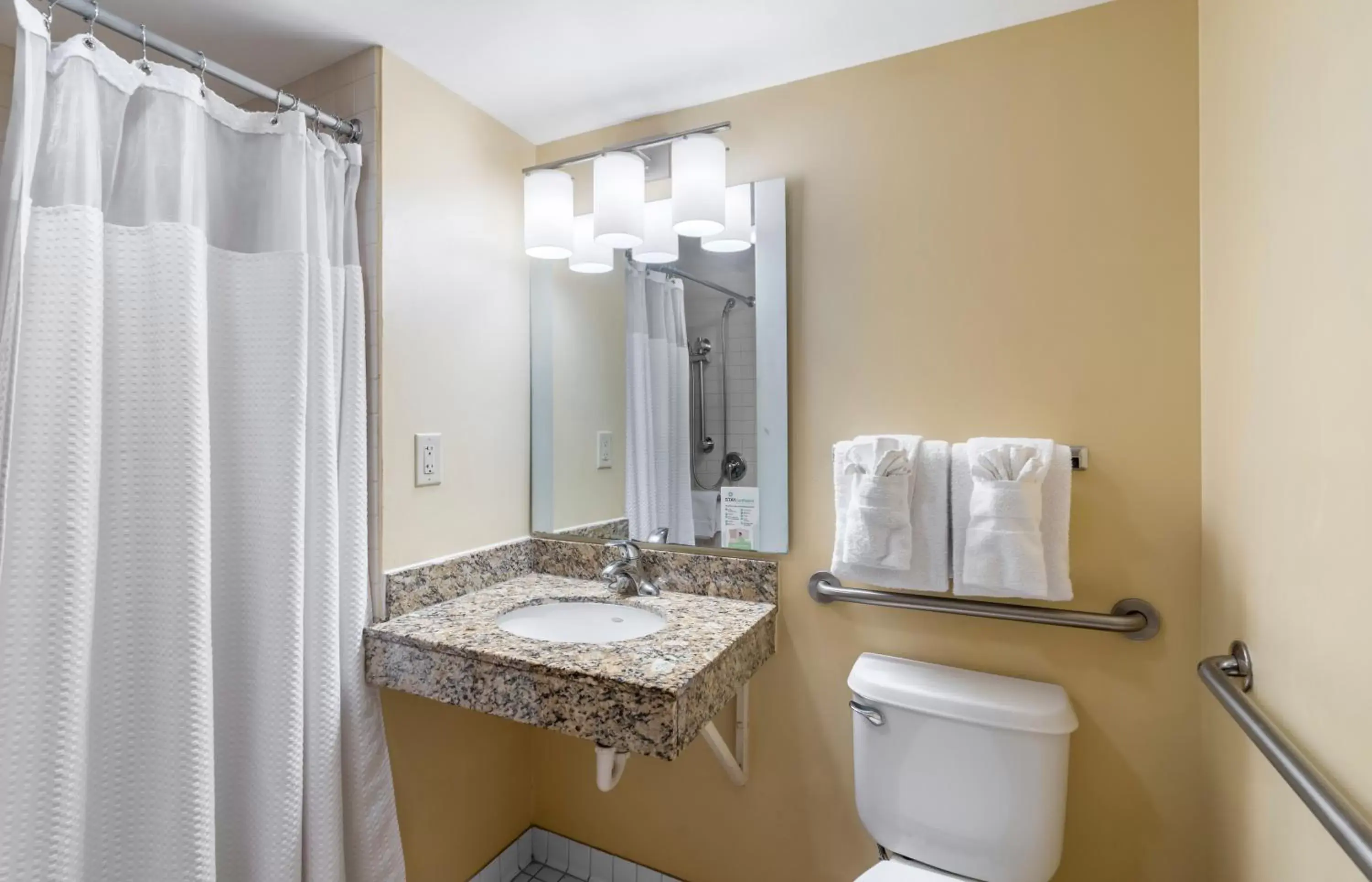 Bathroom in Extended Stay America Suites - Virginia Beach