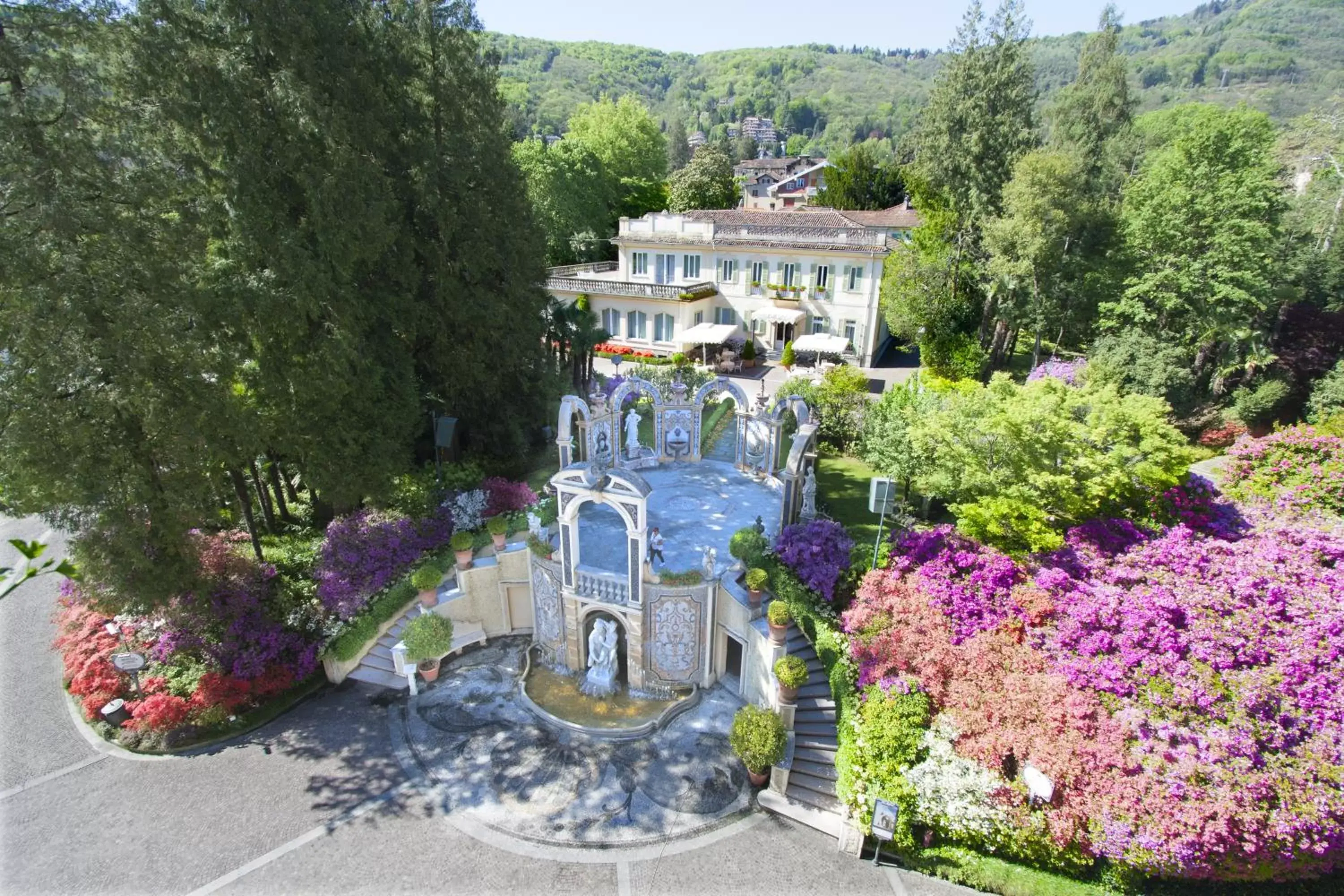 Garden in Grand Hotel des Iles Borromées & SPA