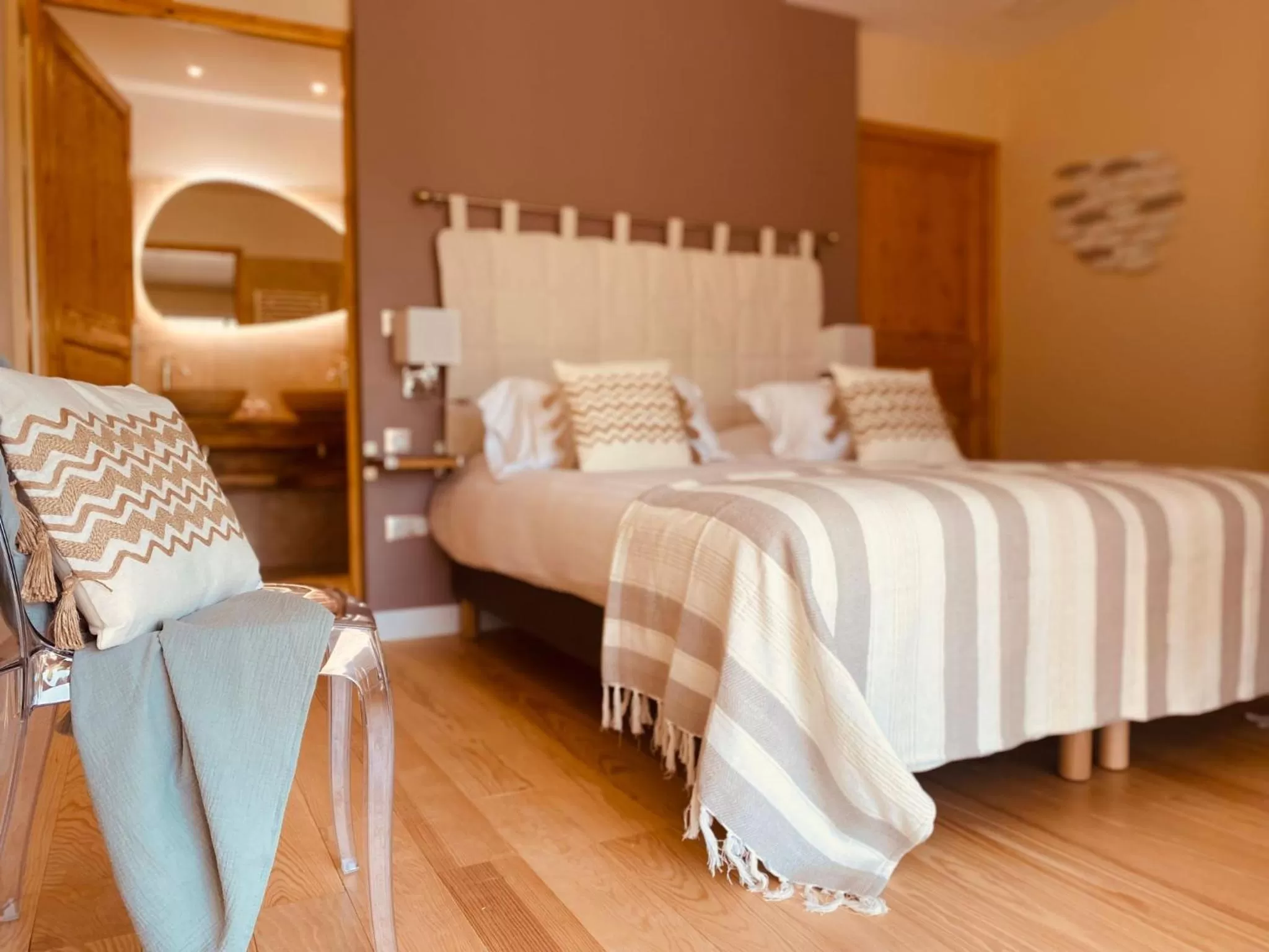 Bed in Château le Bouïs