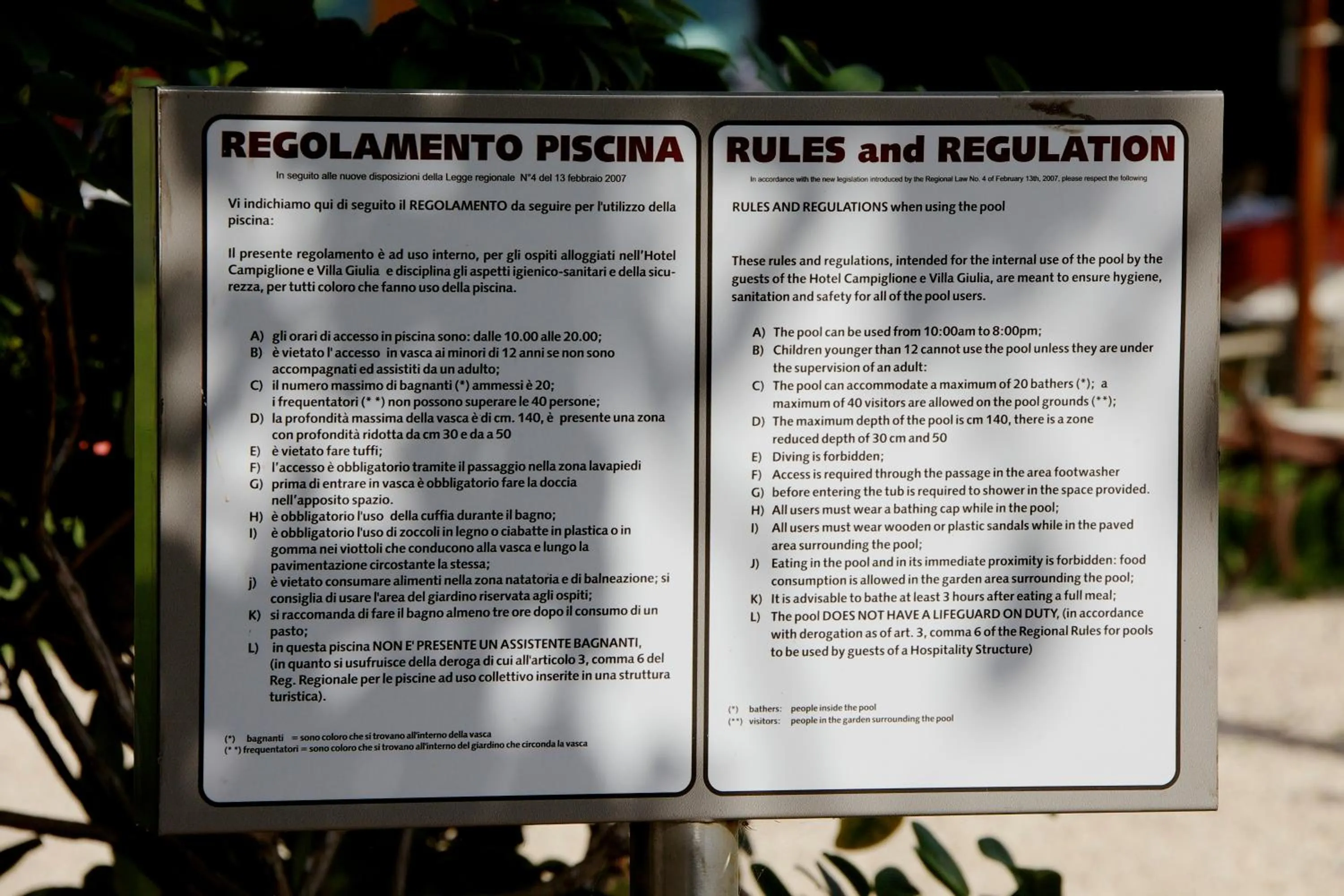 Other in Campiglione Hotel