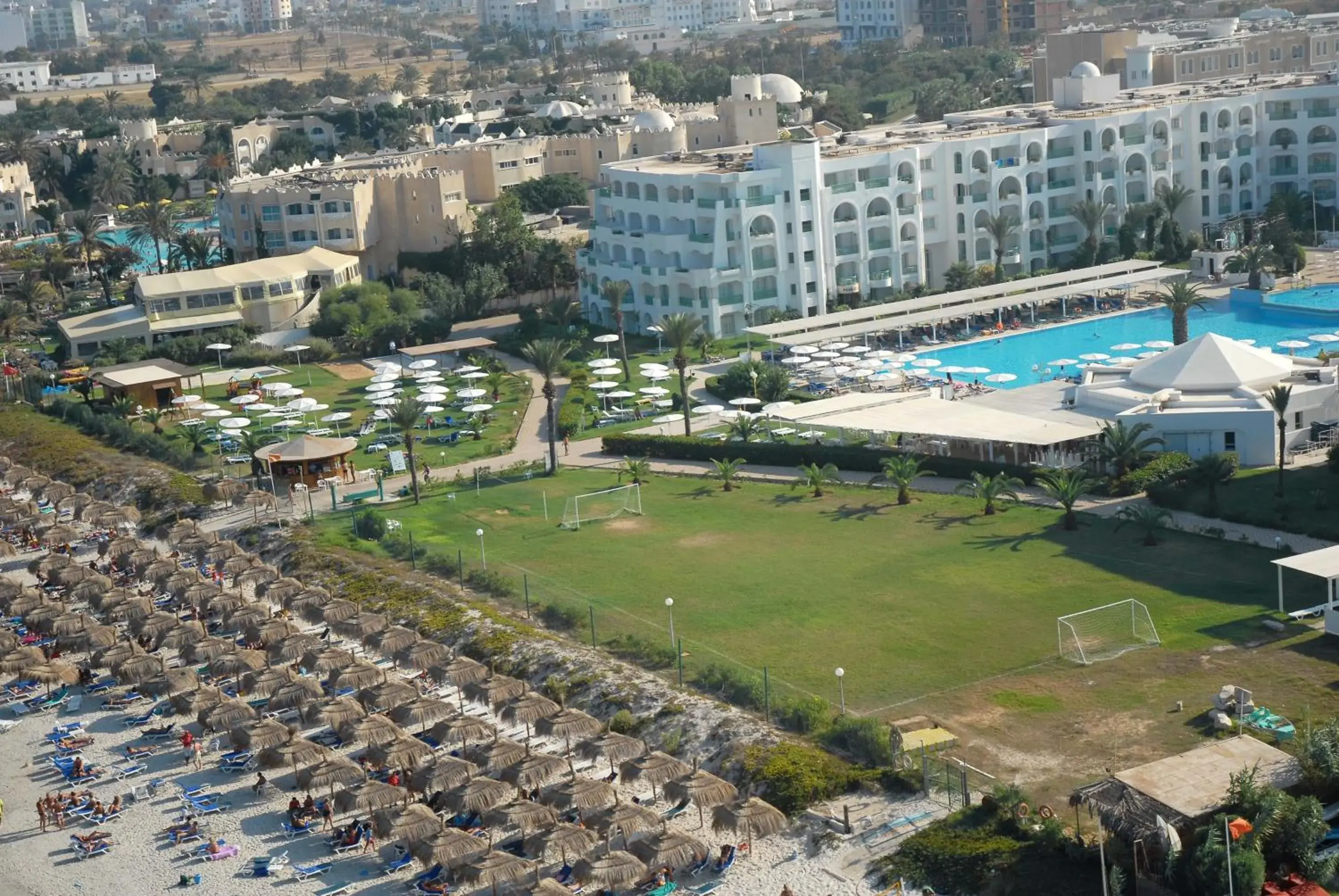 Pool view, Bird's-eye View in El Mouradi Mahdia