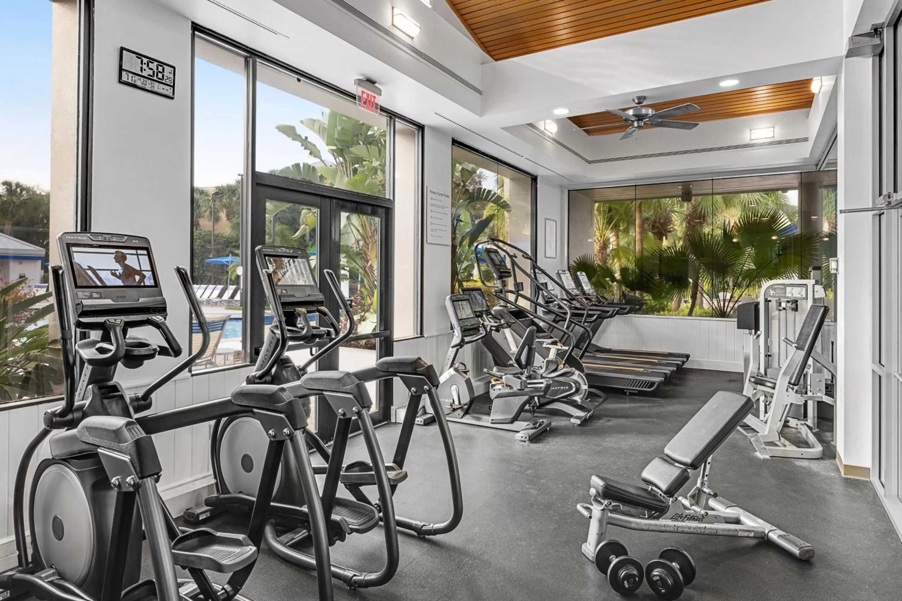 Fitness centre/facilities in Marriott's Imperial Palms Villas