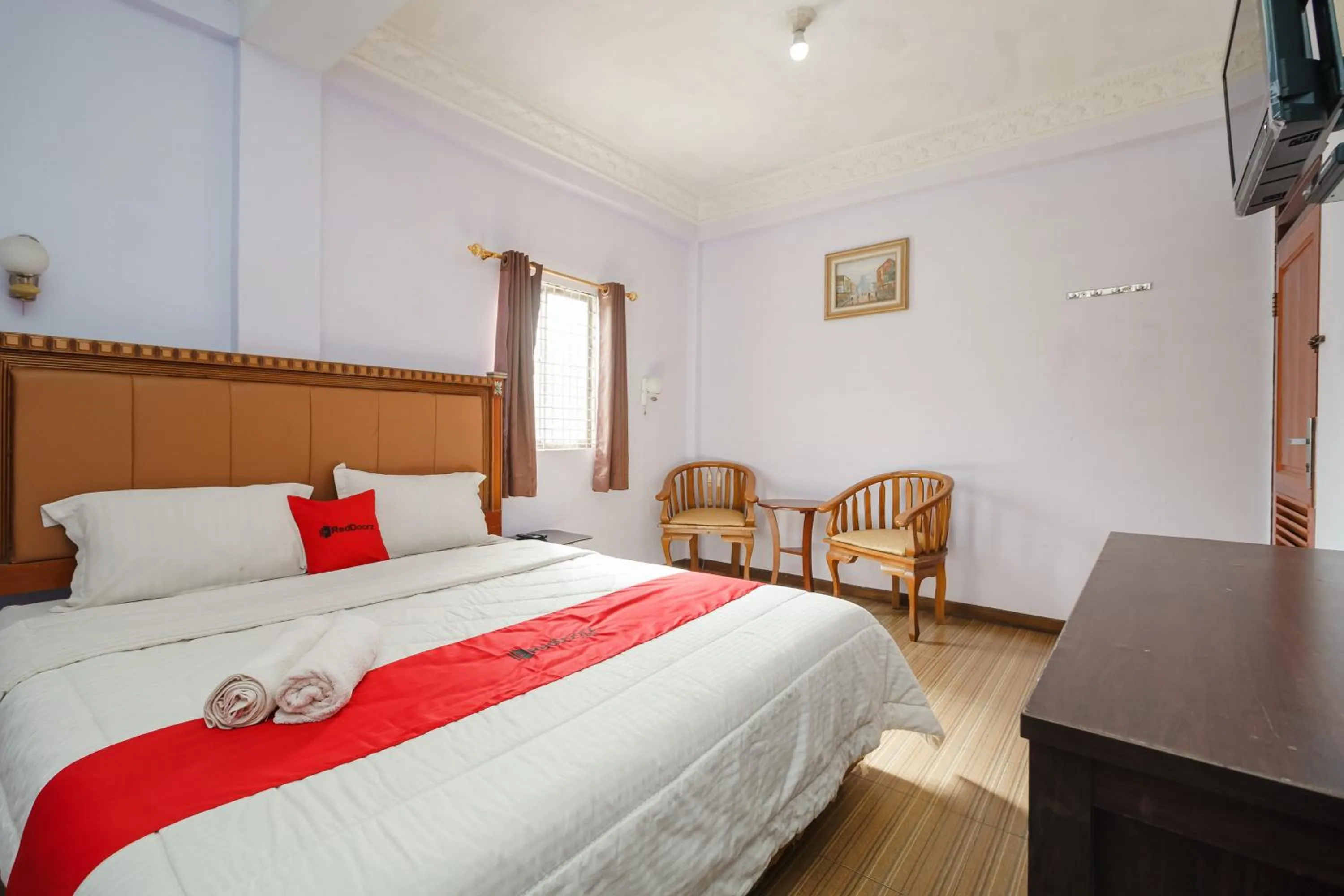 Bed in RedDoorz at Sedayu 1 Parapat