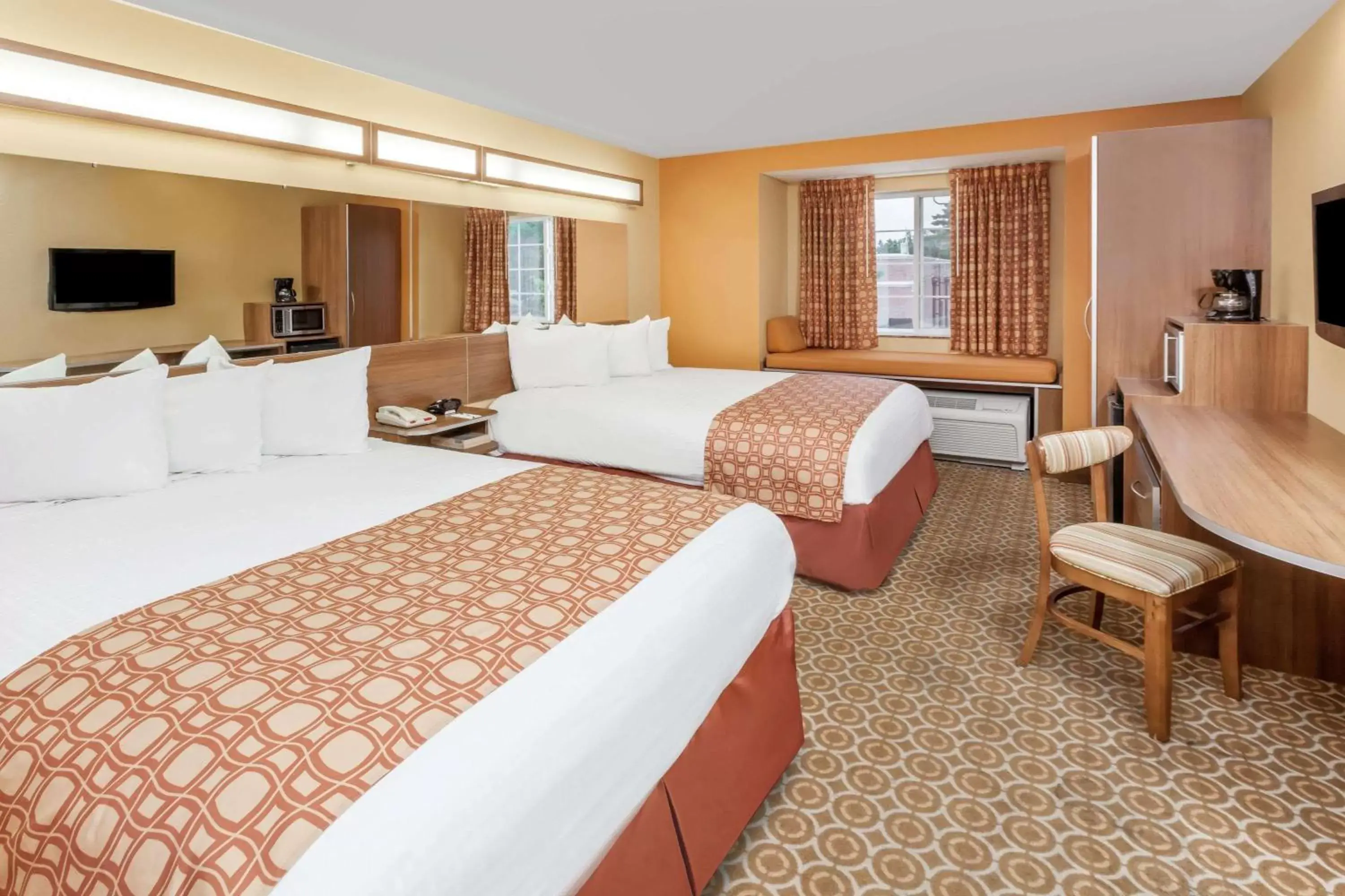 Photo of the whole room in Microtel by Wyndham South Bend Notre Dame University