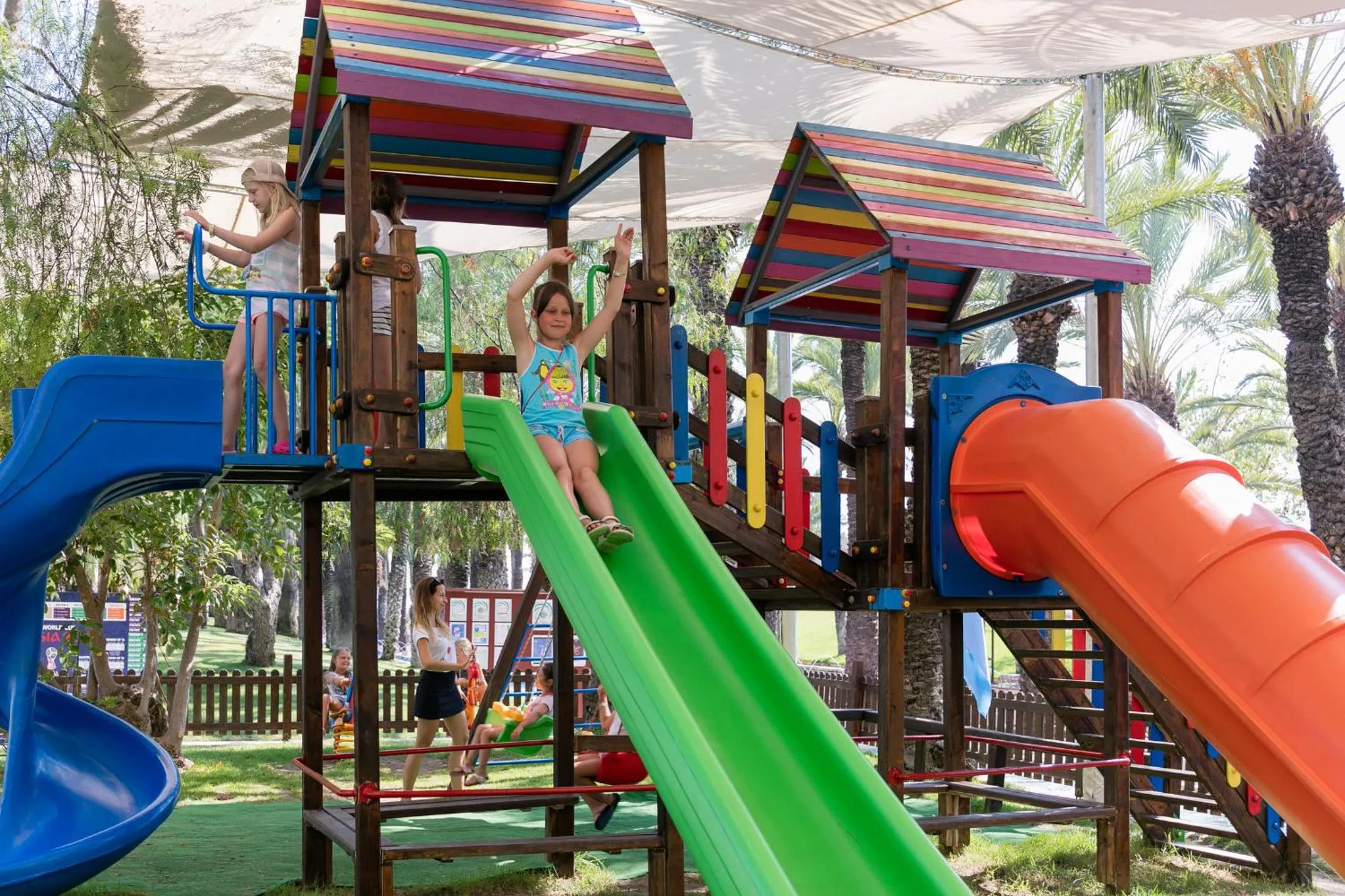 Children play ground, Children's Play Area in Seven Seas Hotel Blue - Ultra All Inclusive & Kids Concept