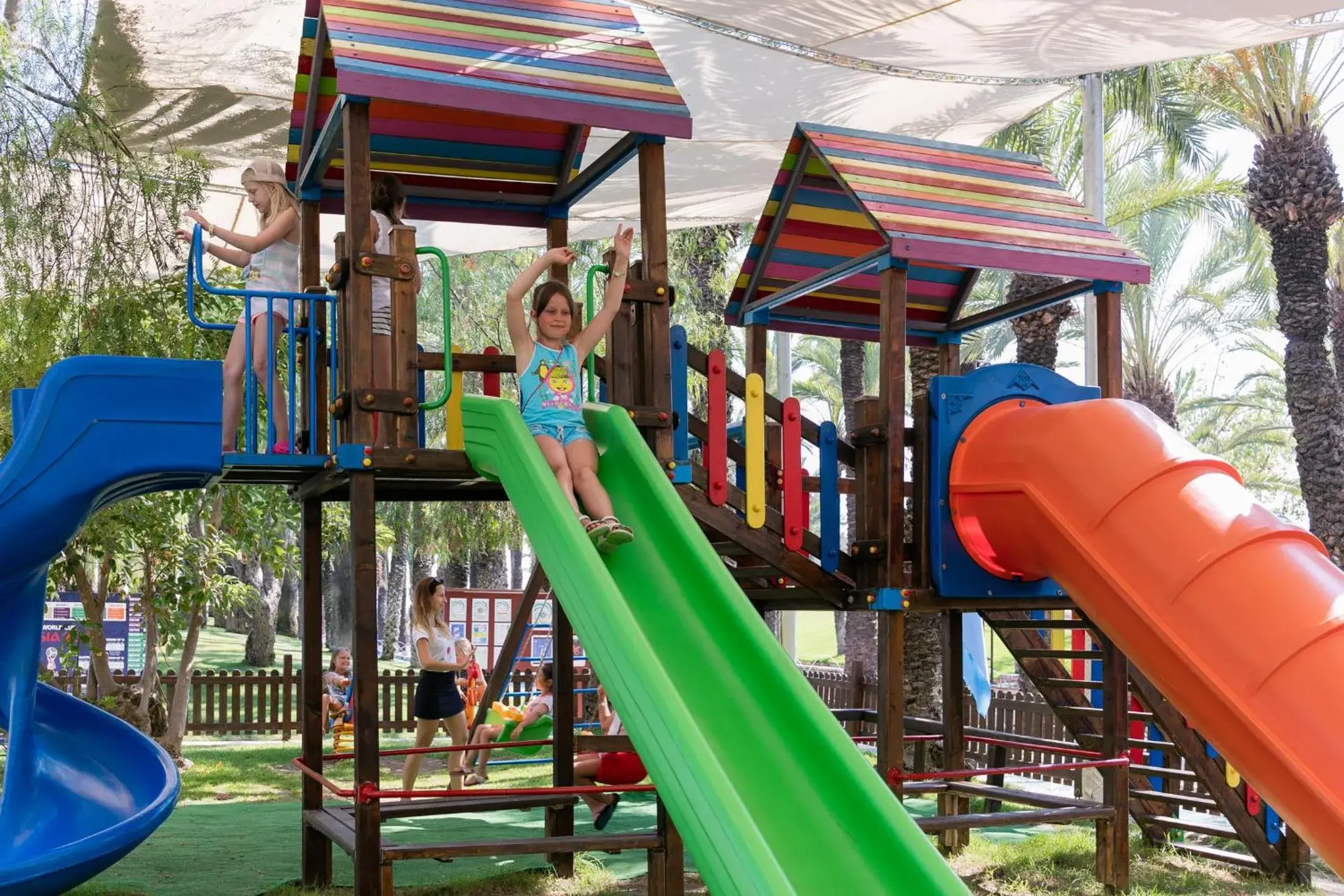 Children play ground, Children's Play Area in Seven Seas Hotel Blue - Ultra All Inclusive