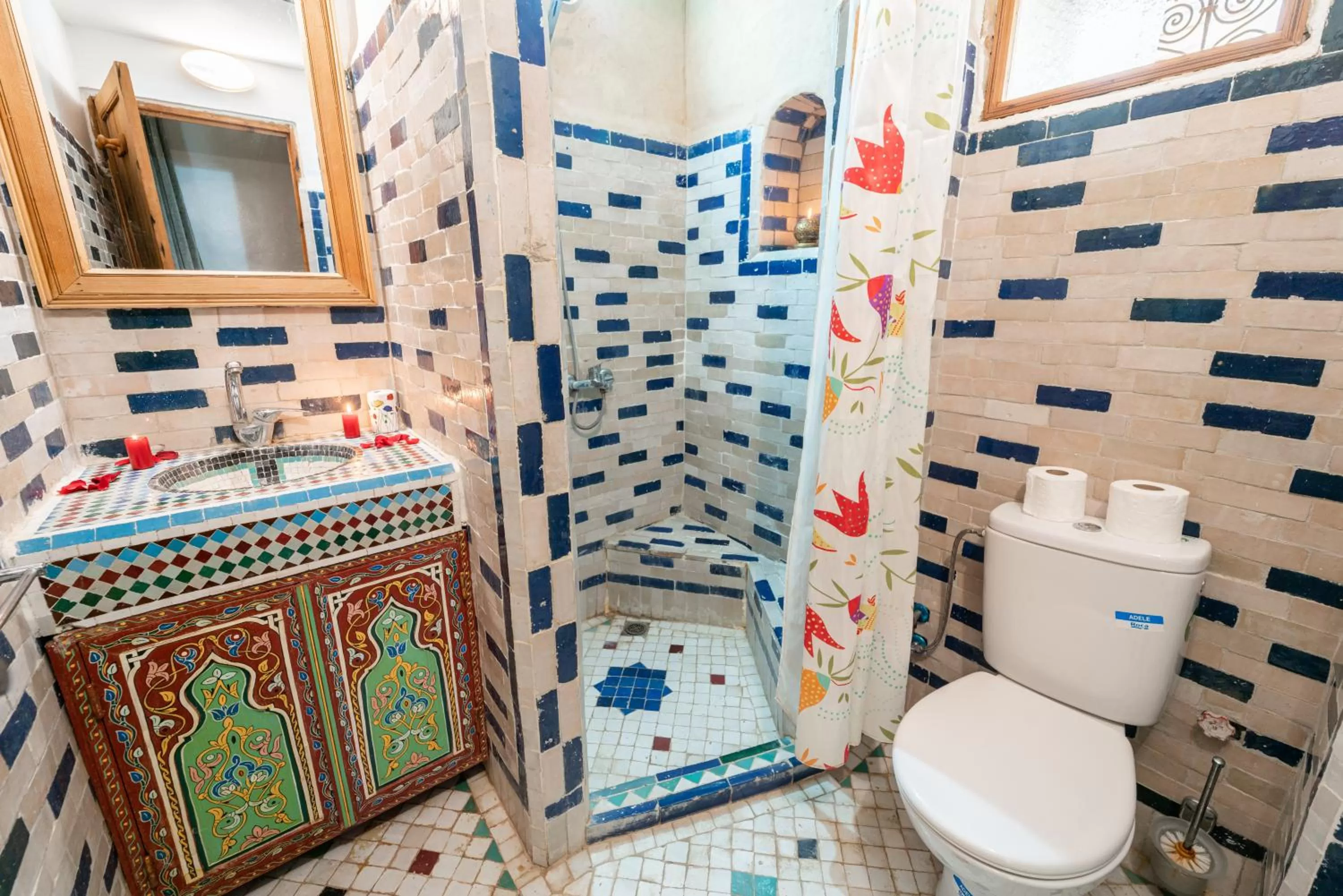 Shower in Riad Taj Salma