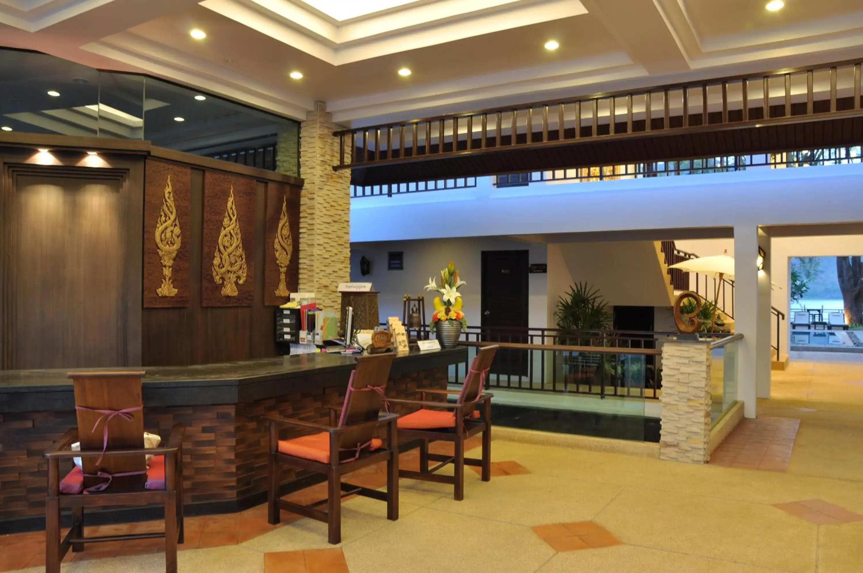 Lobby or reception in Monsane River Kwai Resort & Spa