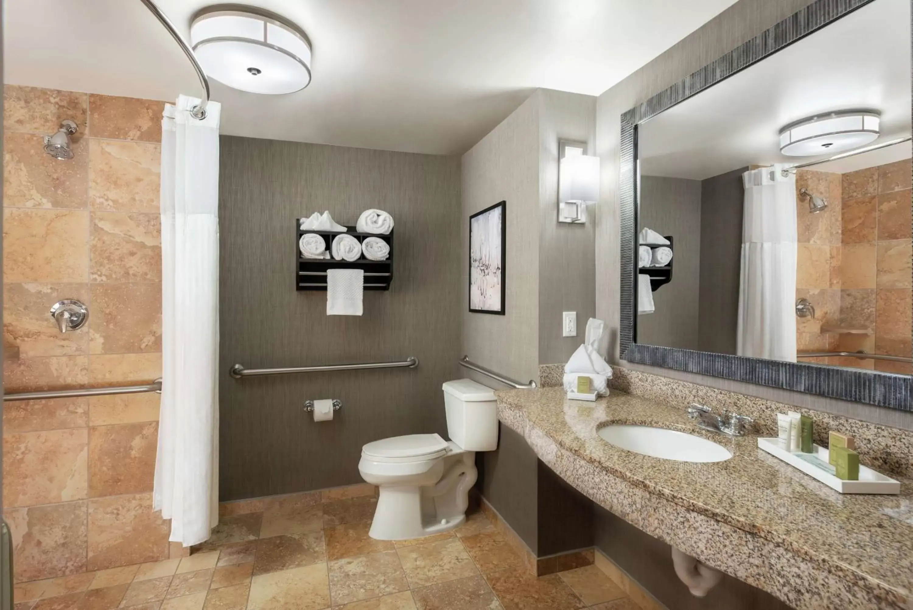 Bathroom in Hilton Columbia Center