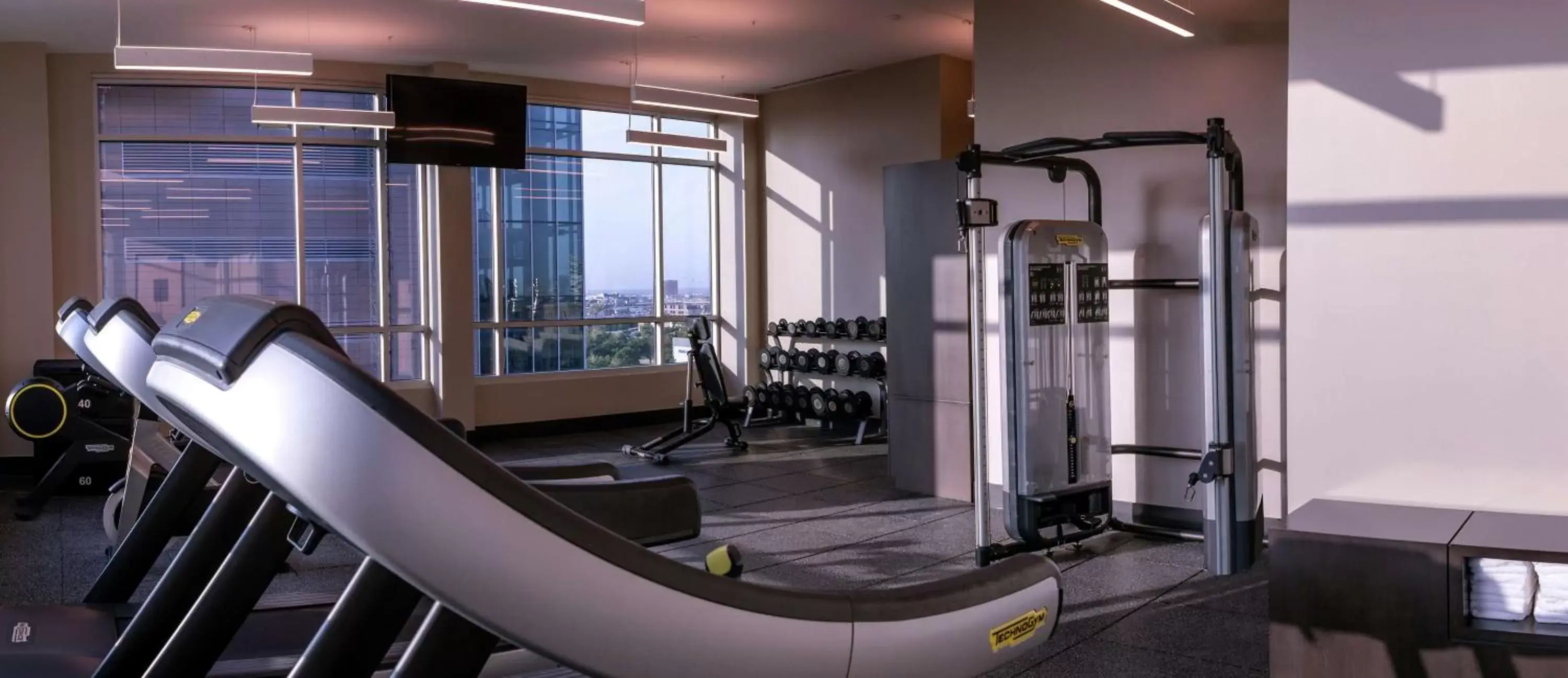 Fitness centre/facilities in Canopy By Hilton Dallas Uptown Fitness centre/facilities in Canopy By Hilton Dallas Uptown
