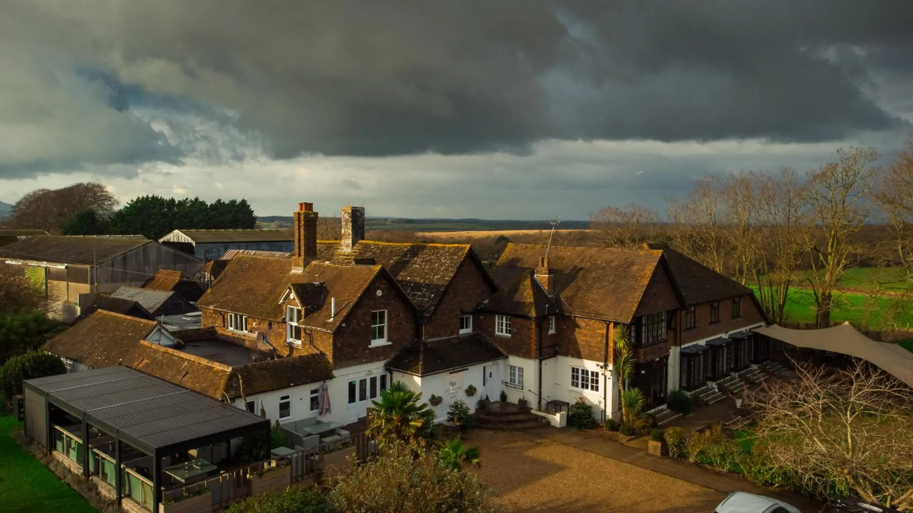 Property building, Bird's-eye View in Tottington Manor Hotel