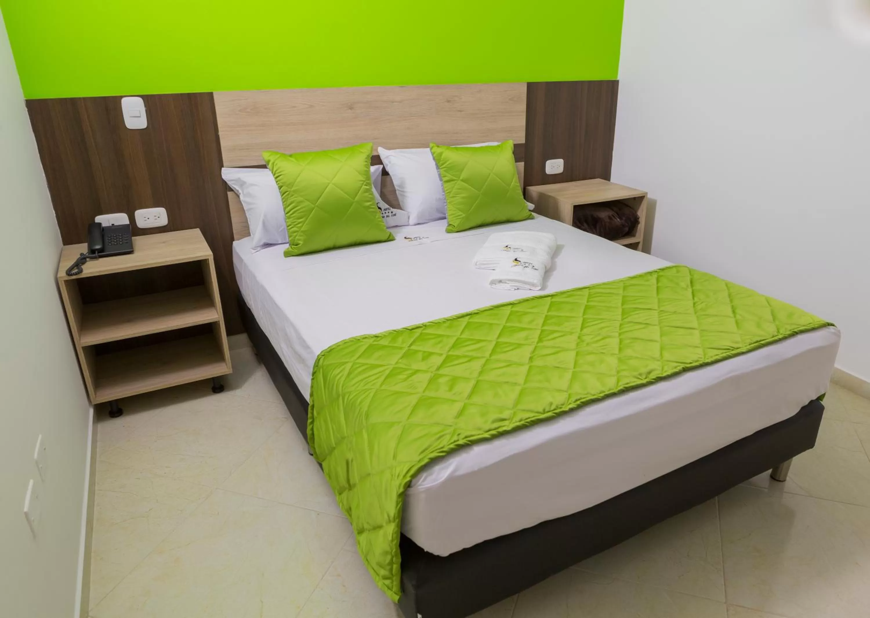 Bed in Hotel Sabana del Sinu