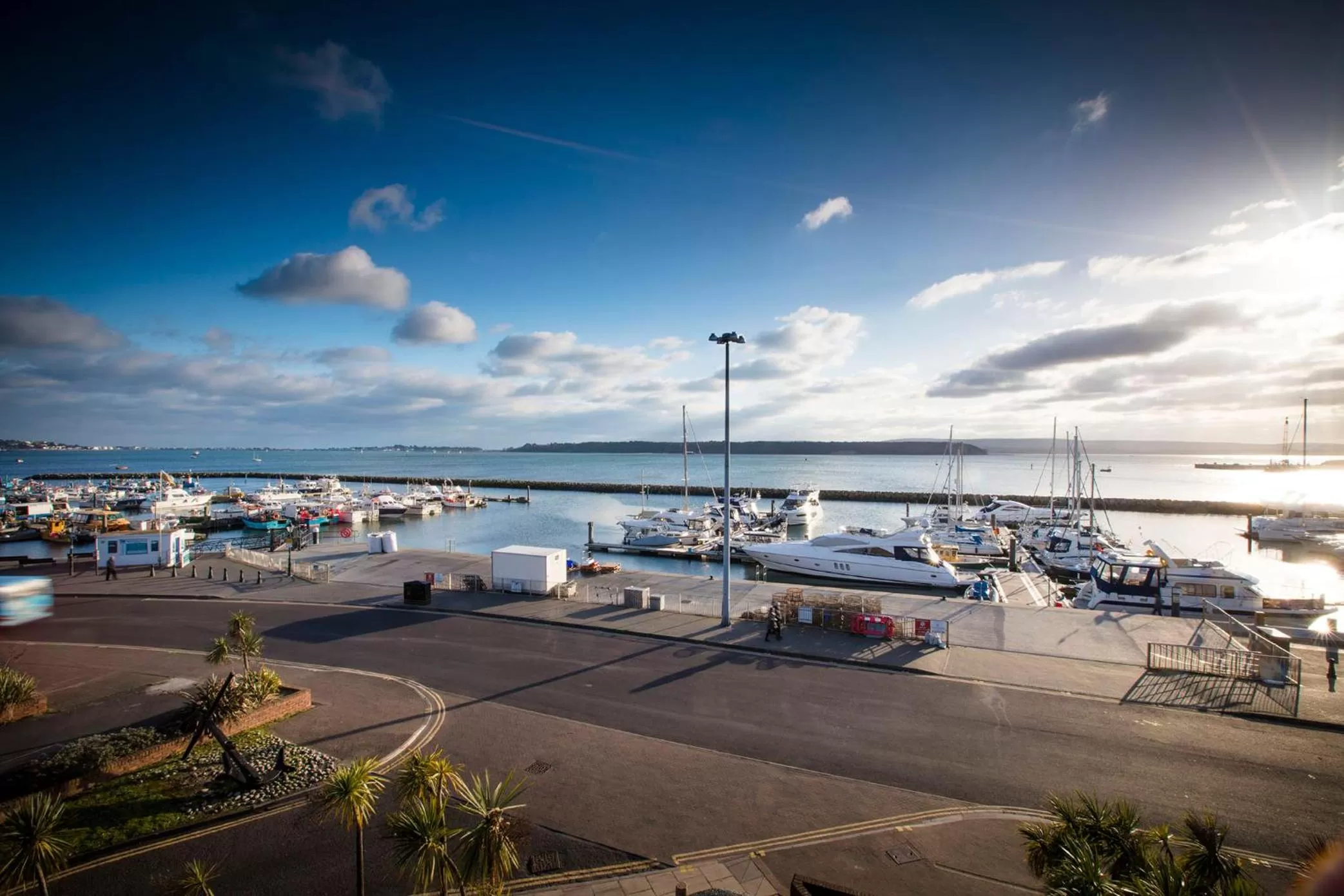 Sea view in Poole Quay Hotel
