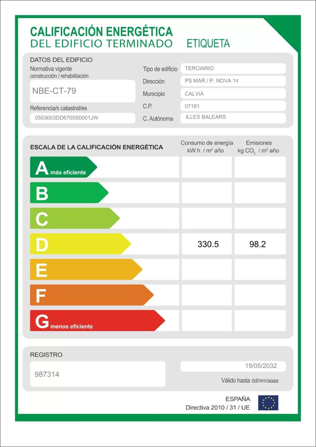 Logo/Certificate/Sign in FERGUS Style Palmanova - Adults Only