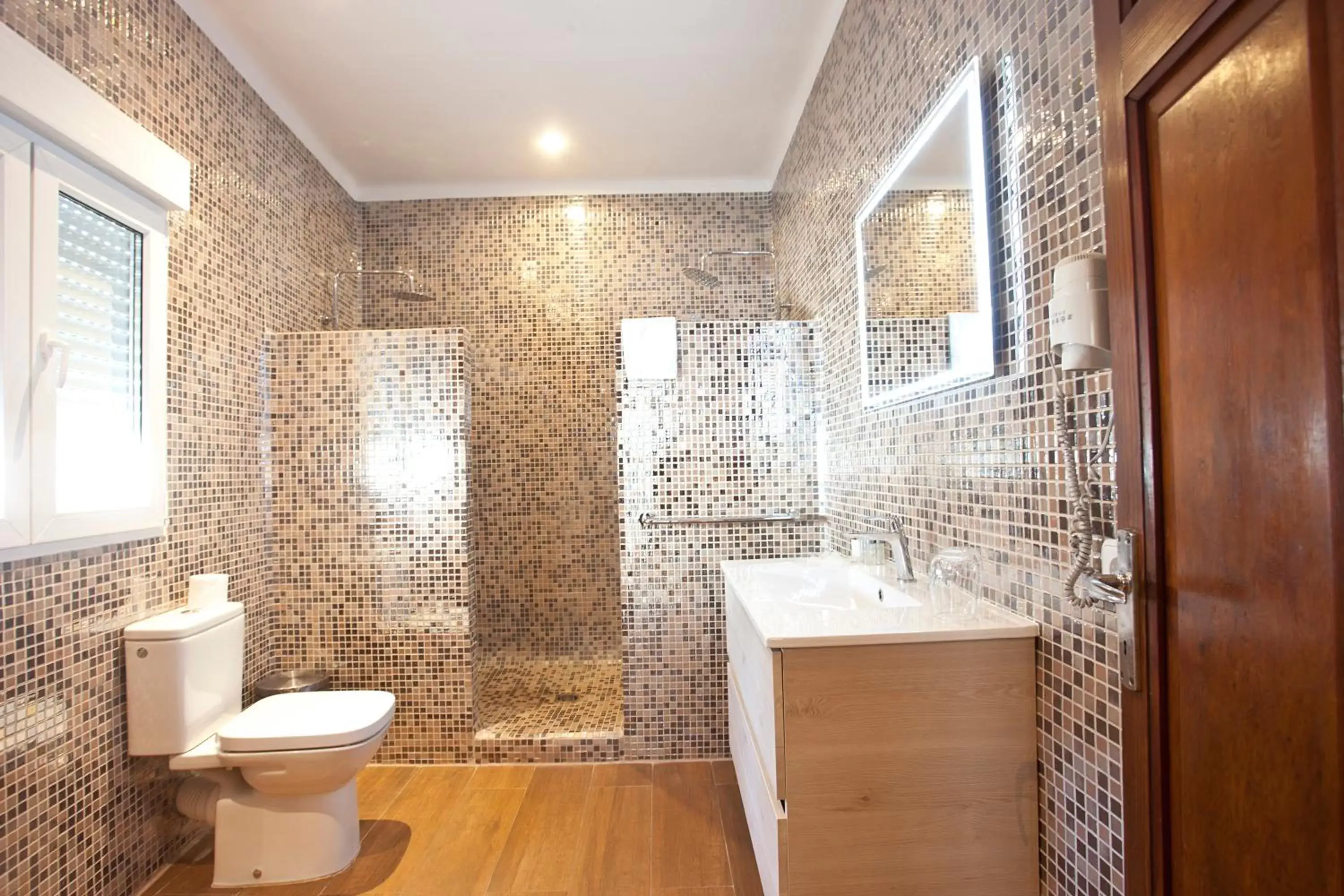 Shower, Bathroom in Hotel la Vila