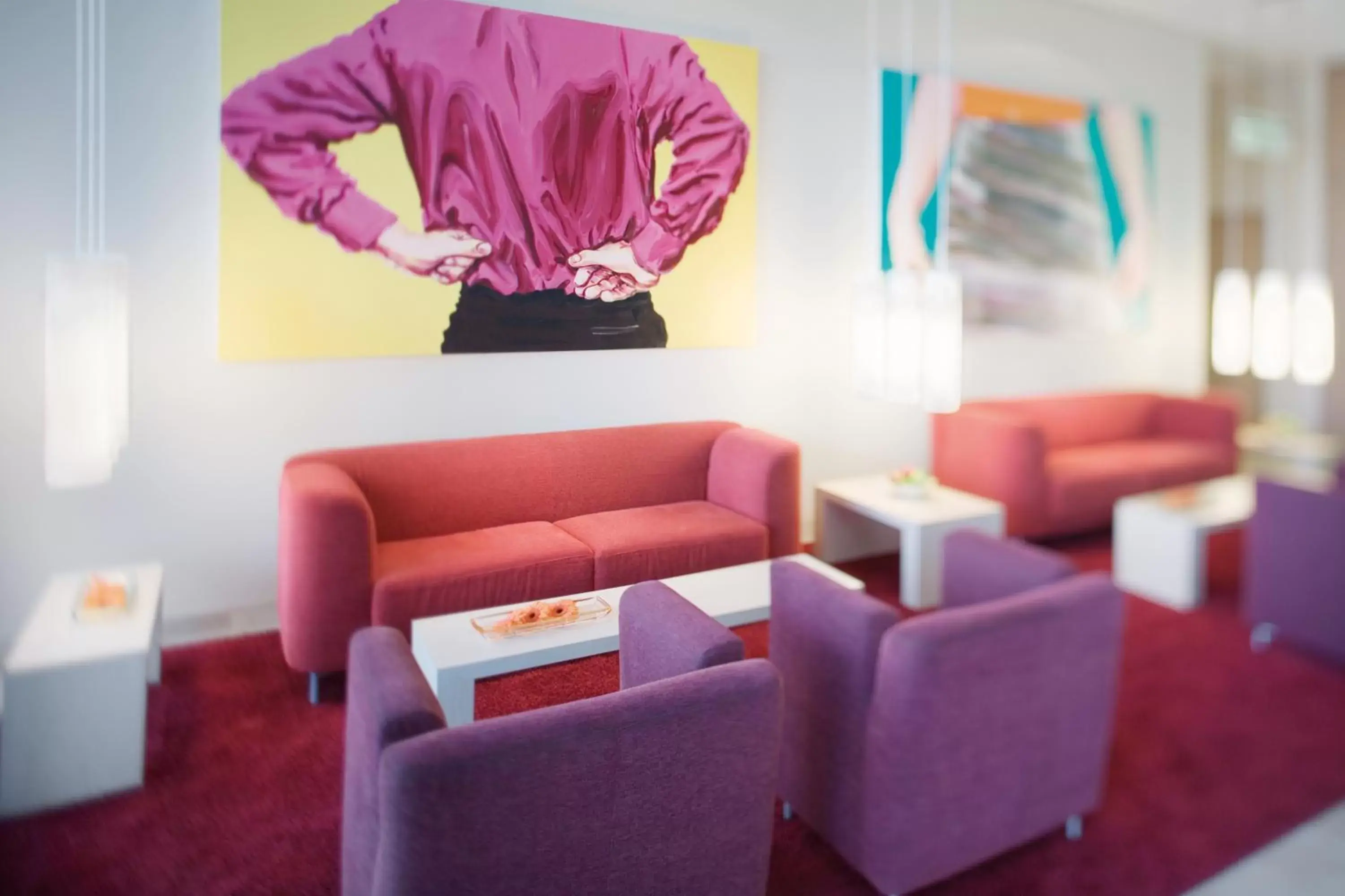 Lobby or reception, Seating Area in Mövenpick Hotel Frankfurt City Messe