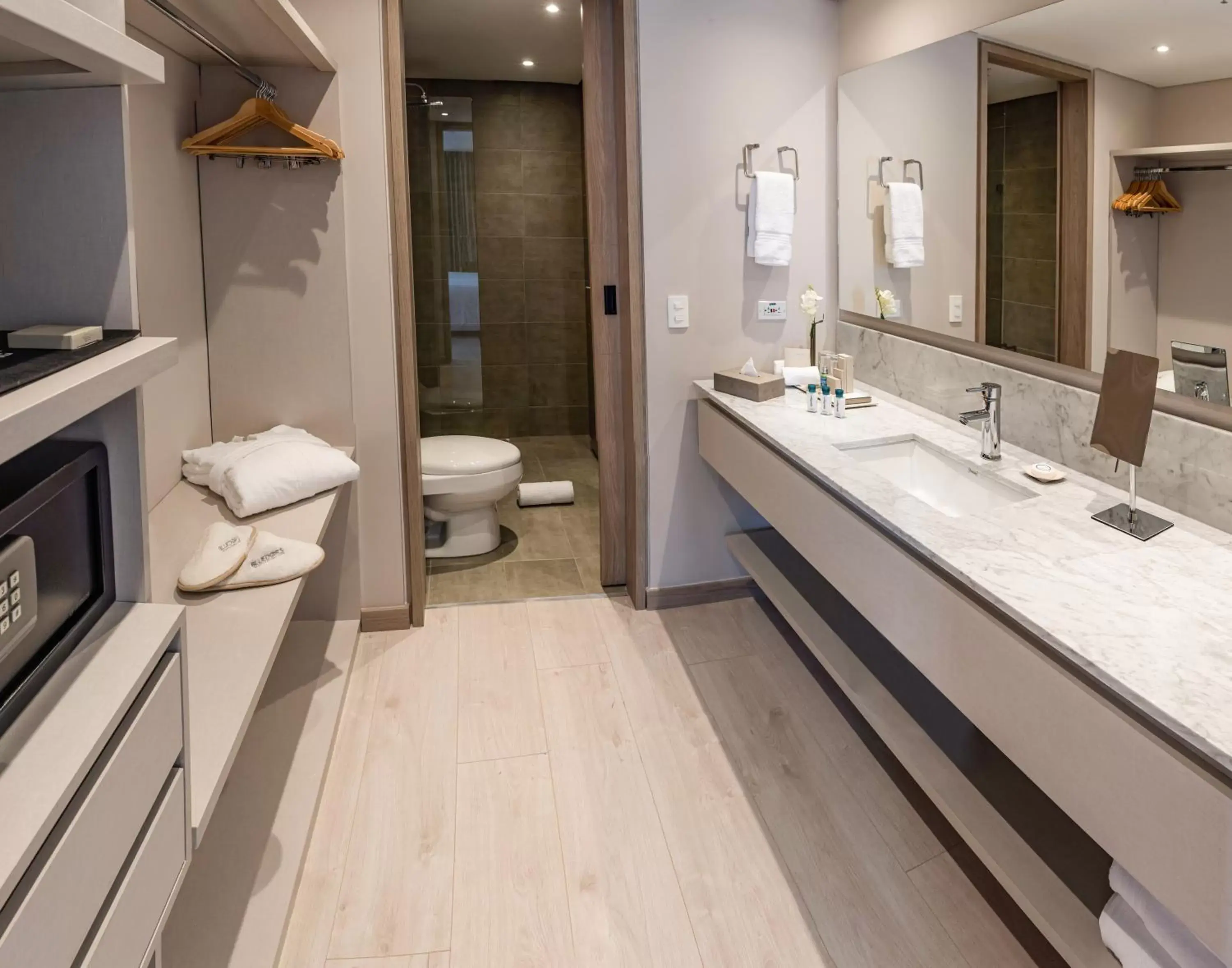 Bathroom in Hotel York Luxury Suites Medellin by Preferred