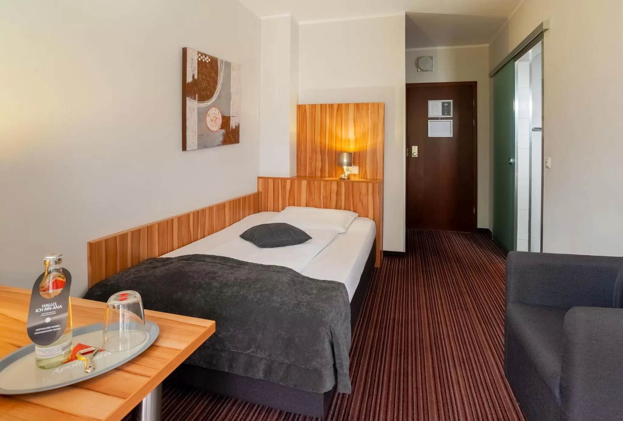 Bedroom, Bed in Arthotel ANA Style Augsburg