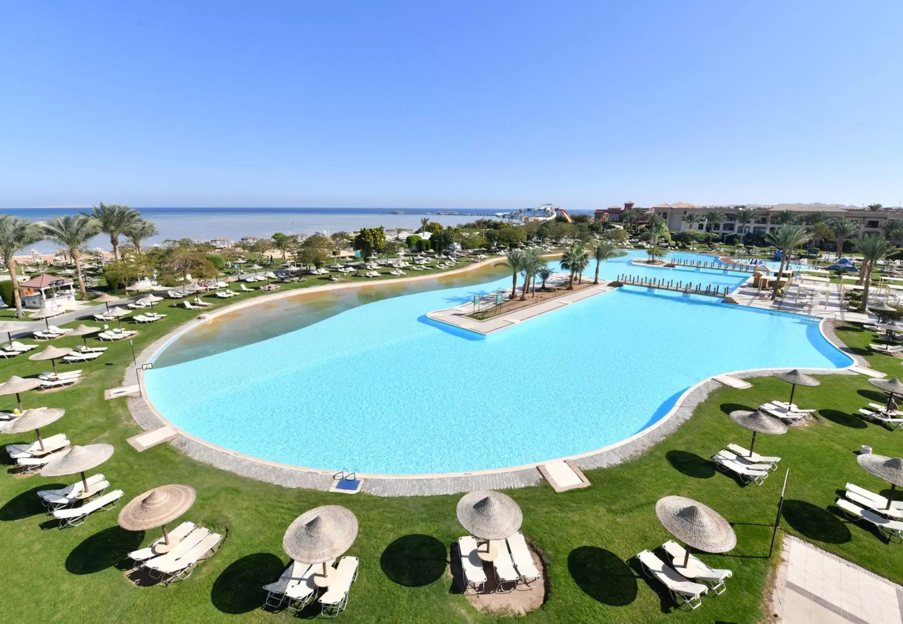 Swimming pool, Pool View in Jaz Aquamarine Resort