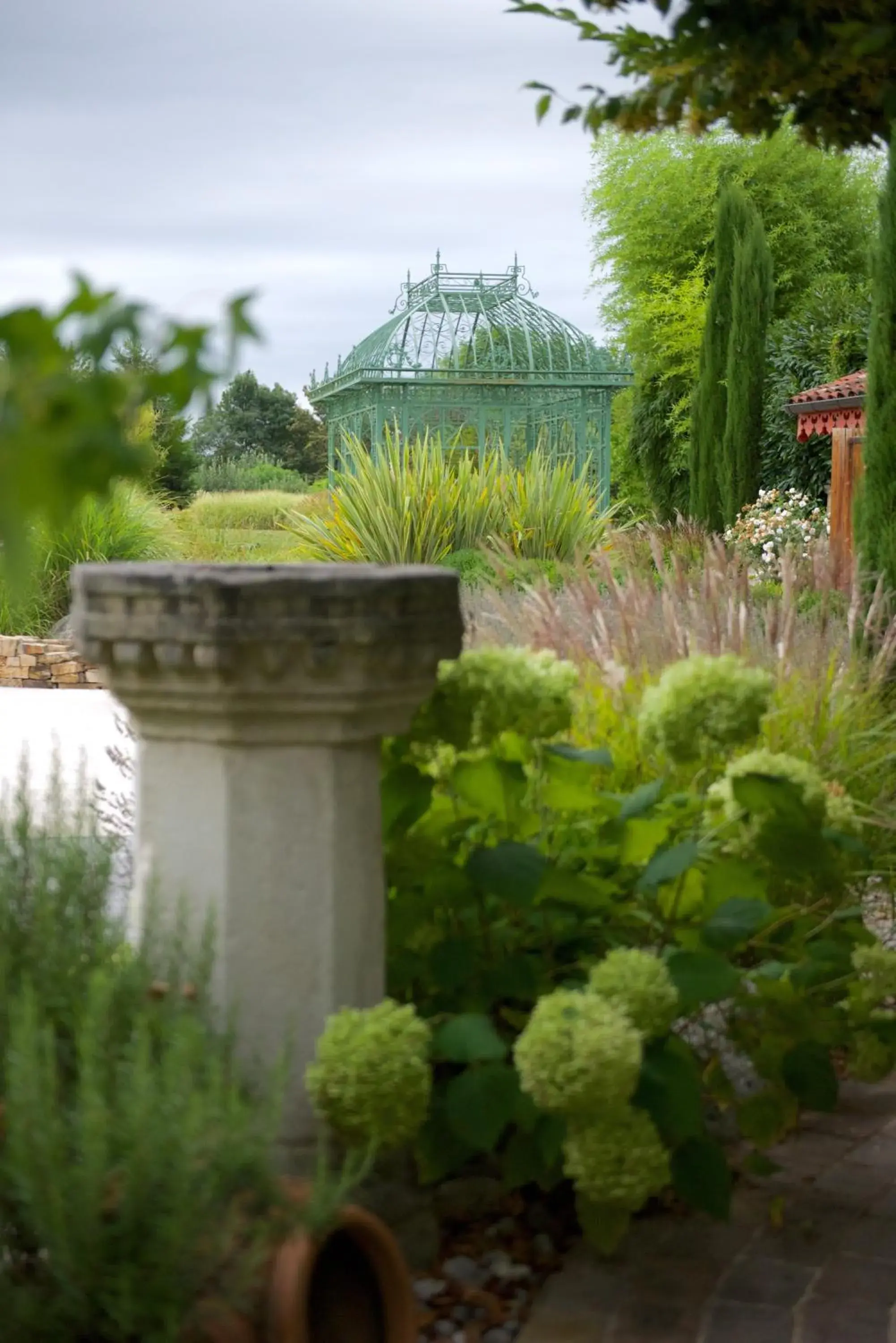 Garden in Georges Blanc Parc & Spa