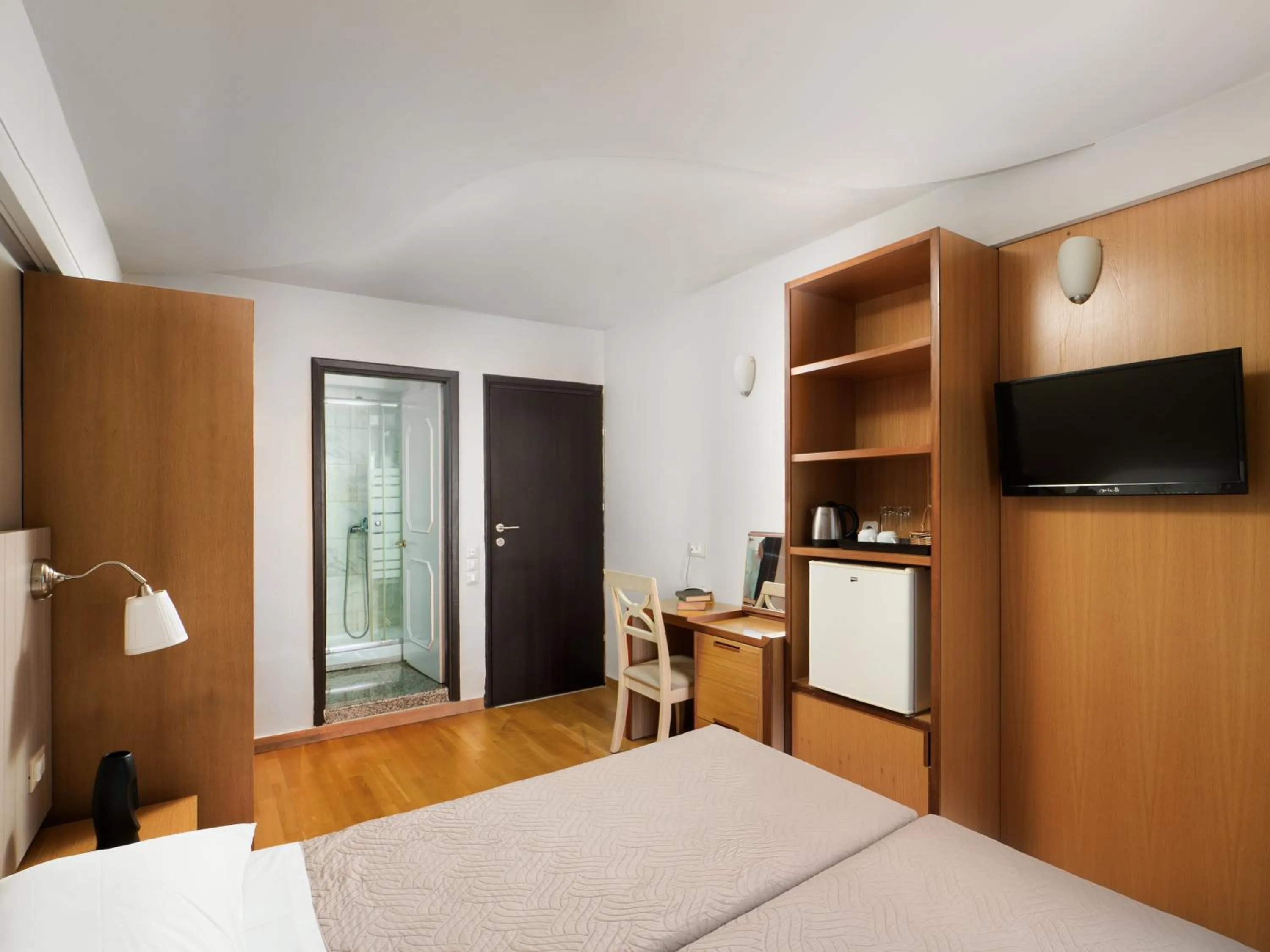 Bed in El Greco Hotel