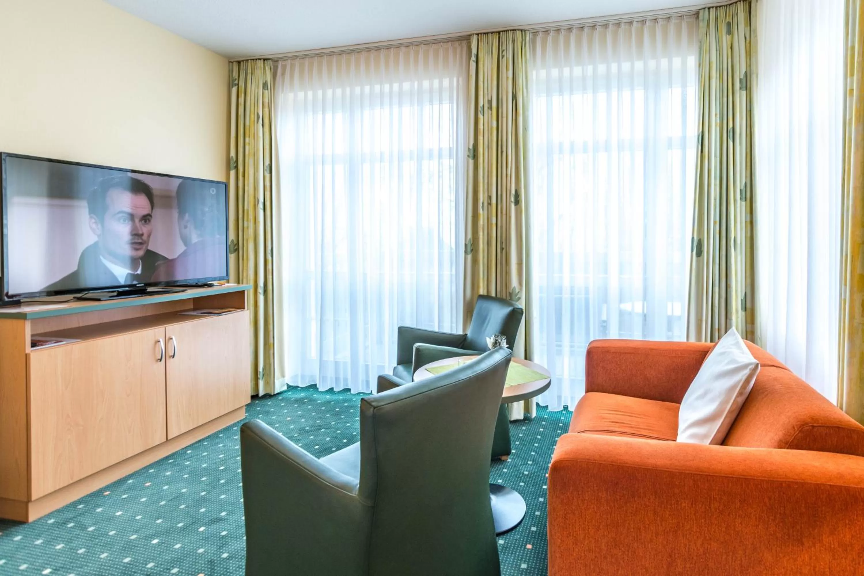 Living room in Am Weststrand Aparthotel Kühlungsborn