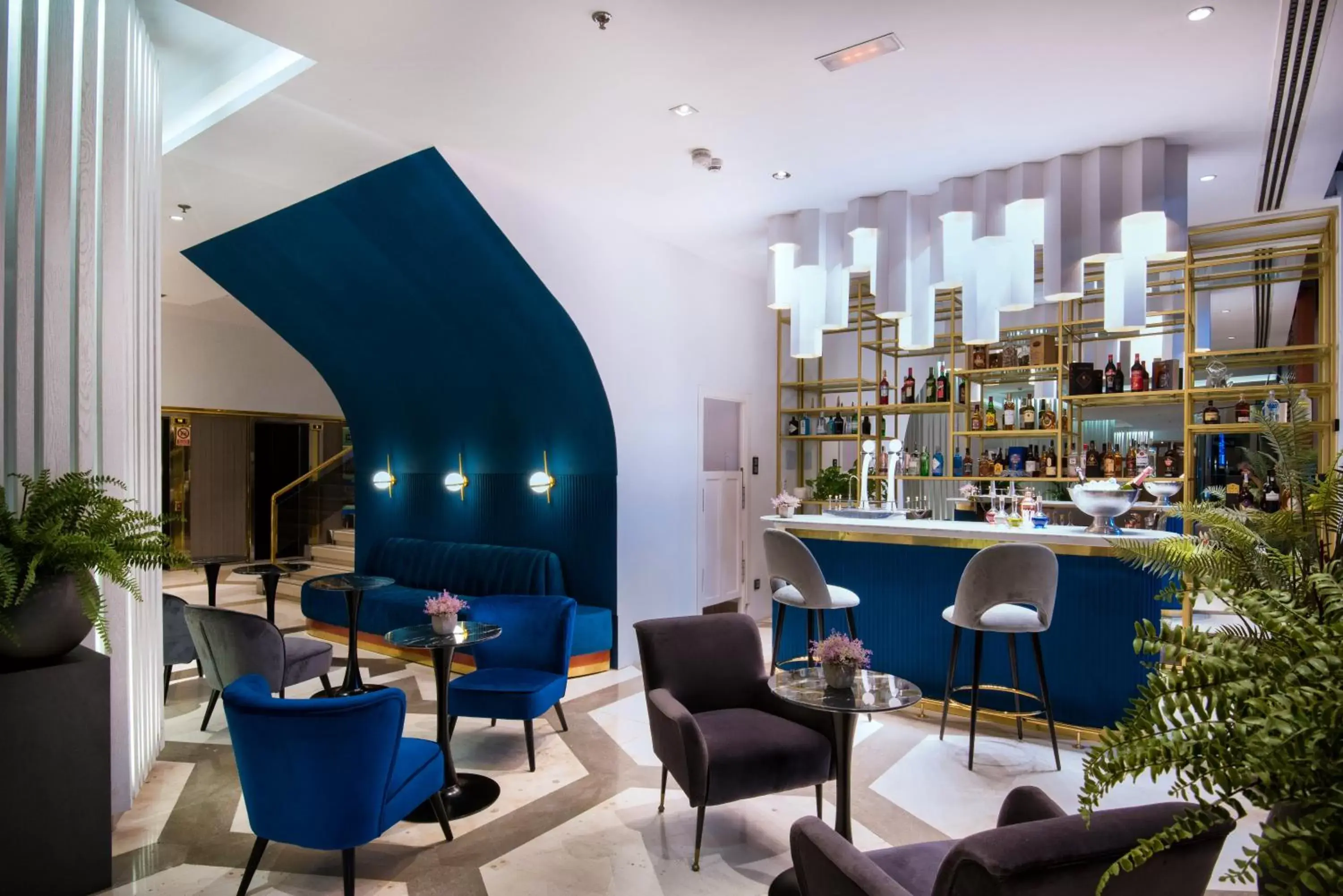 Lounge or bar, Lounge/Bar in Hotel Princesa Plaza Madrid