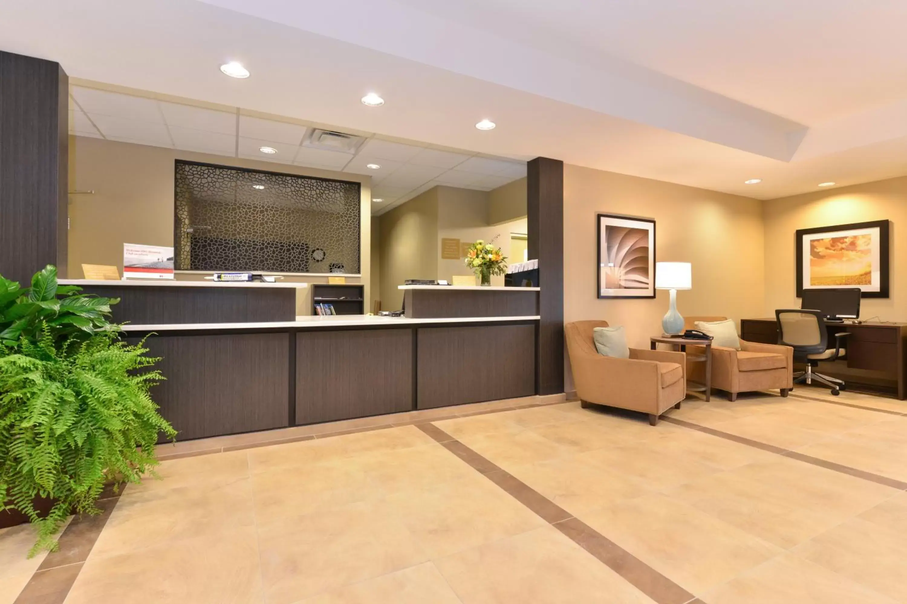 Lobby or reception, Lobby/Reception in Candlewood Suites Sayre, an IHG Hotel