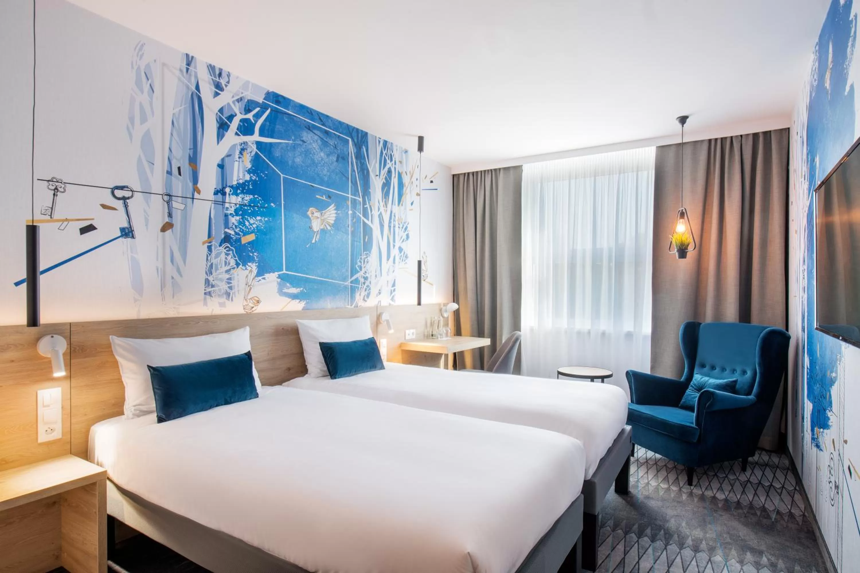 Bed in ibis Styles Kraków East