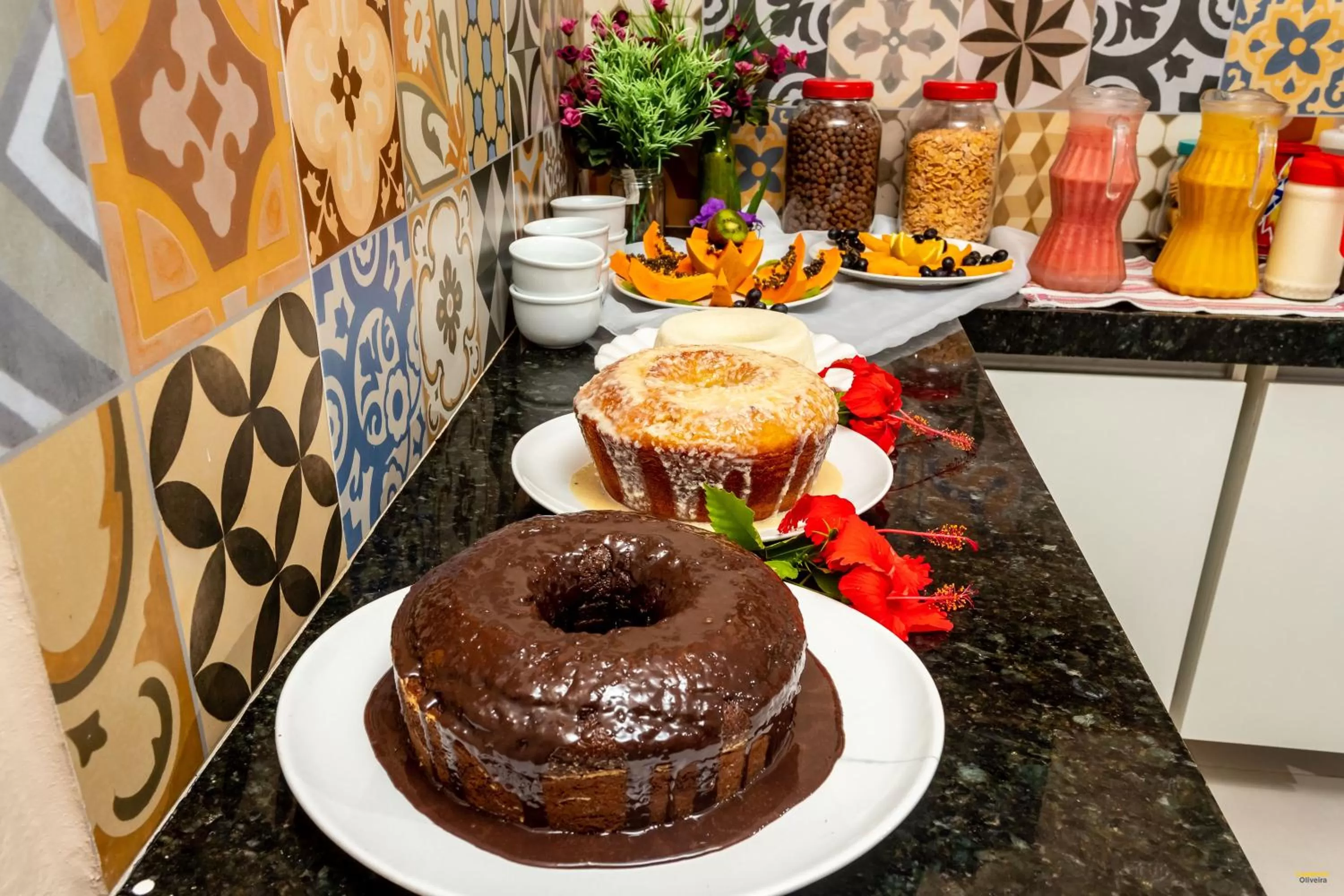 Breakfast in i9 Embaú Flats & Suites