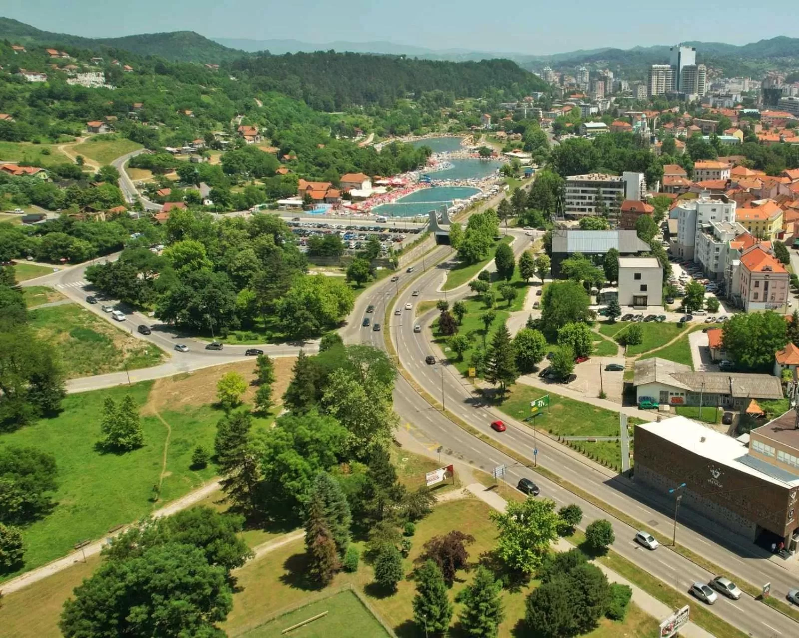 Property building in Hotel Vertigos