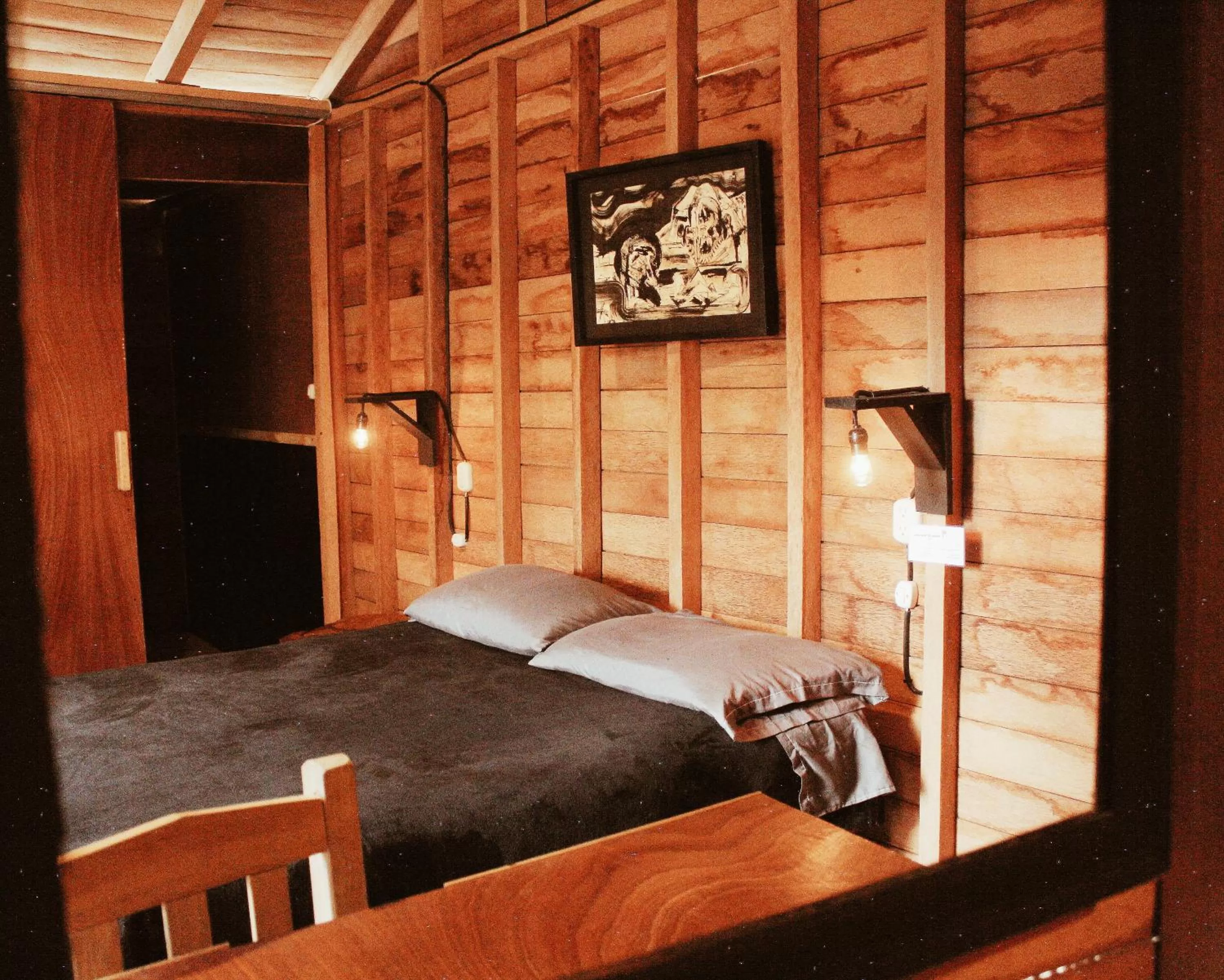 Bedroom, Bed in Cabañas Campestres El Naranjo