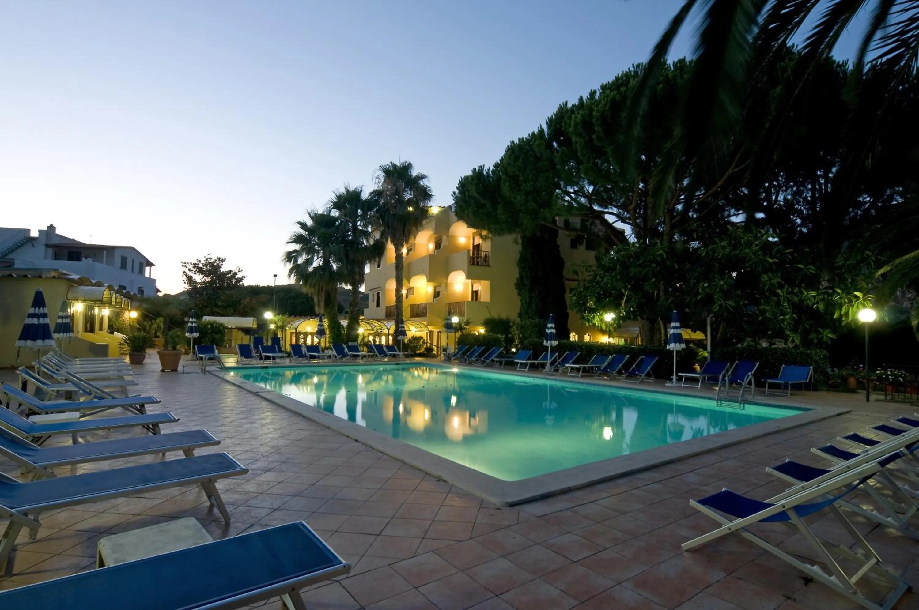 Swimming pool in Le Canne Family Resort & Spa