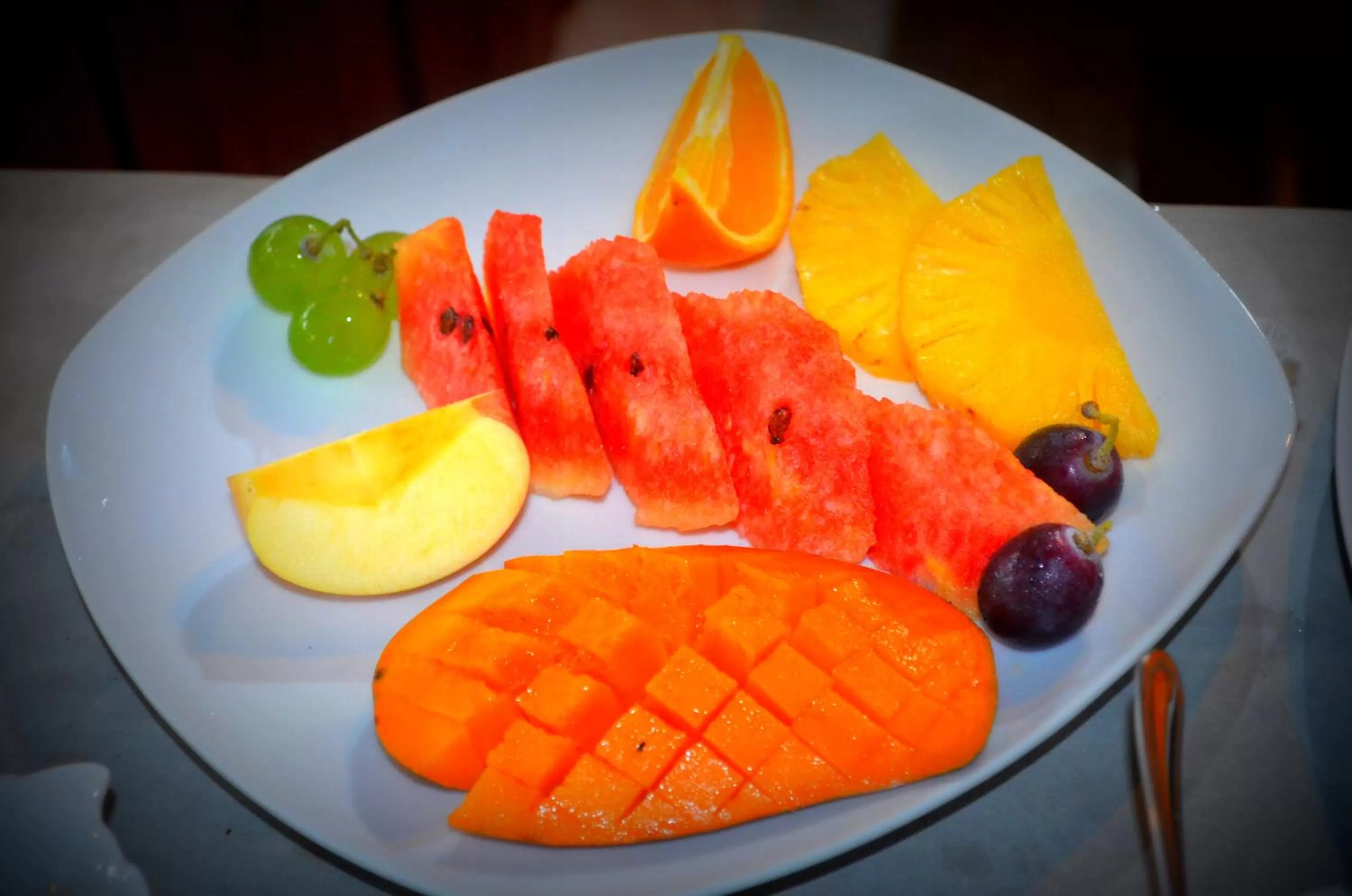 Food close-up in Airport Resort