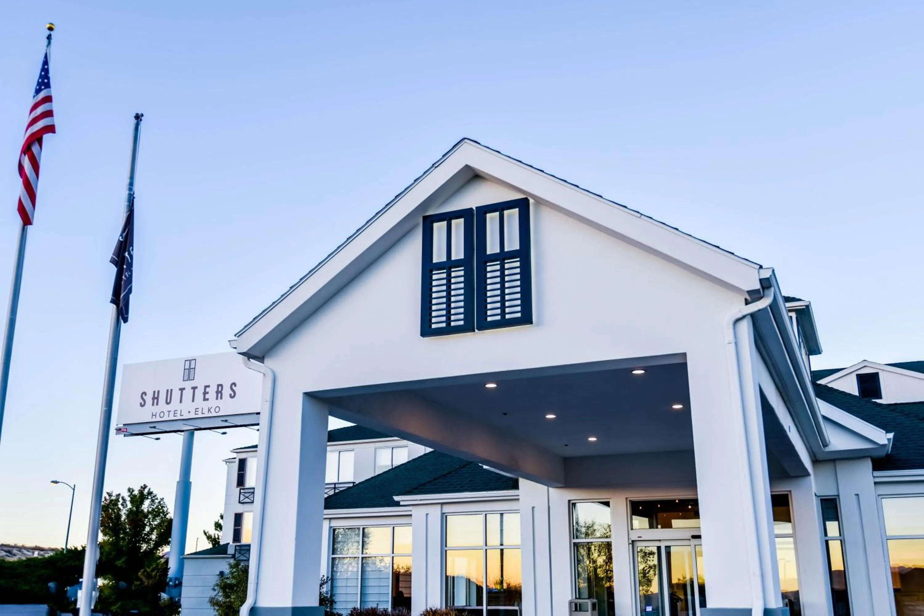 Property building in Shutters Hotel
