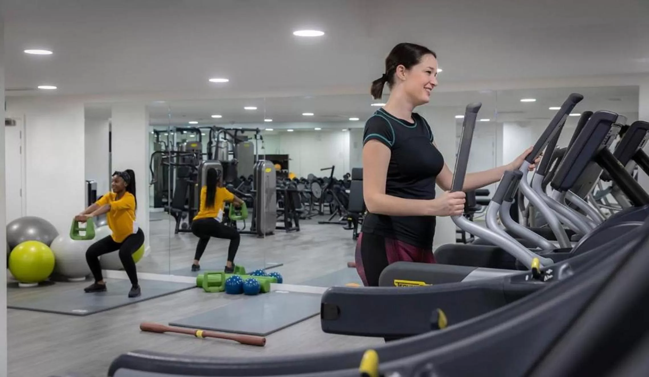 Fitness centre/facilities in Clayton Hotel City of London