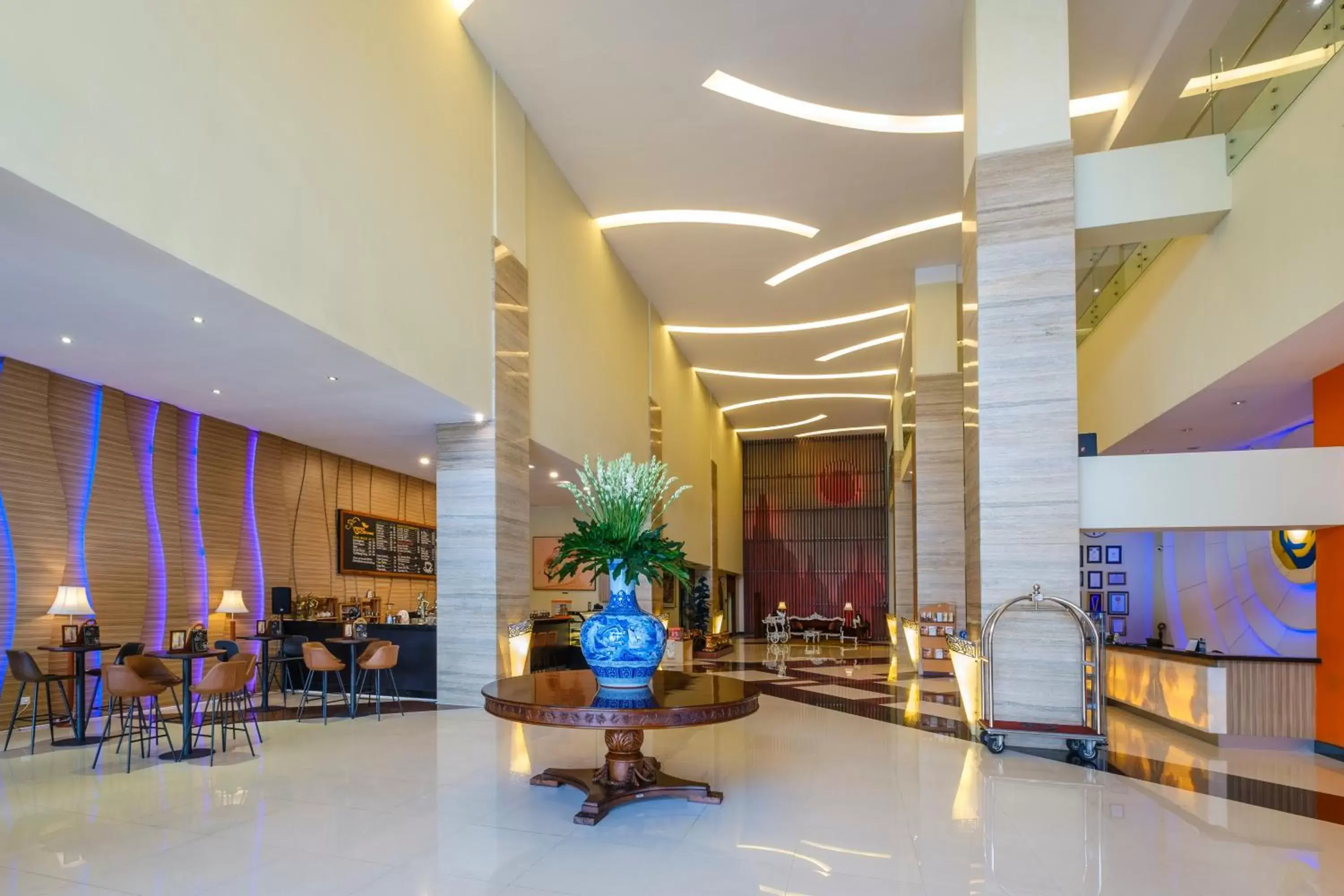 Lobby or reception in Grand Artos Hotel & Convention Lobby or reception in Grand Artos Hotel & Convention