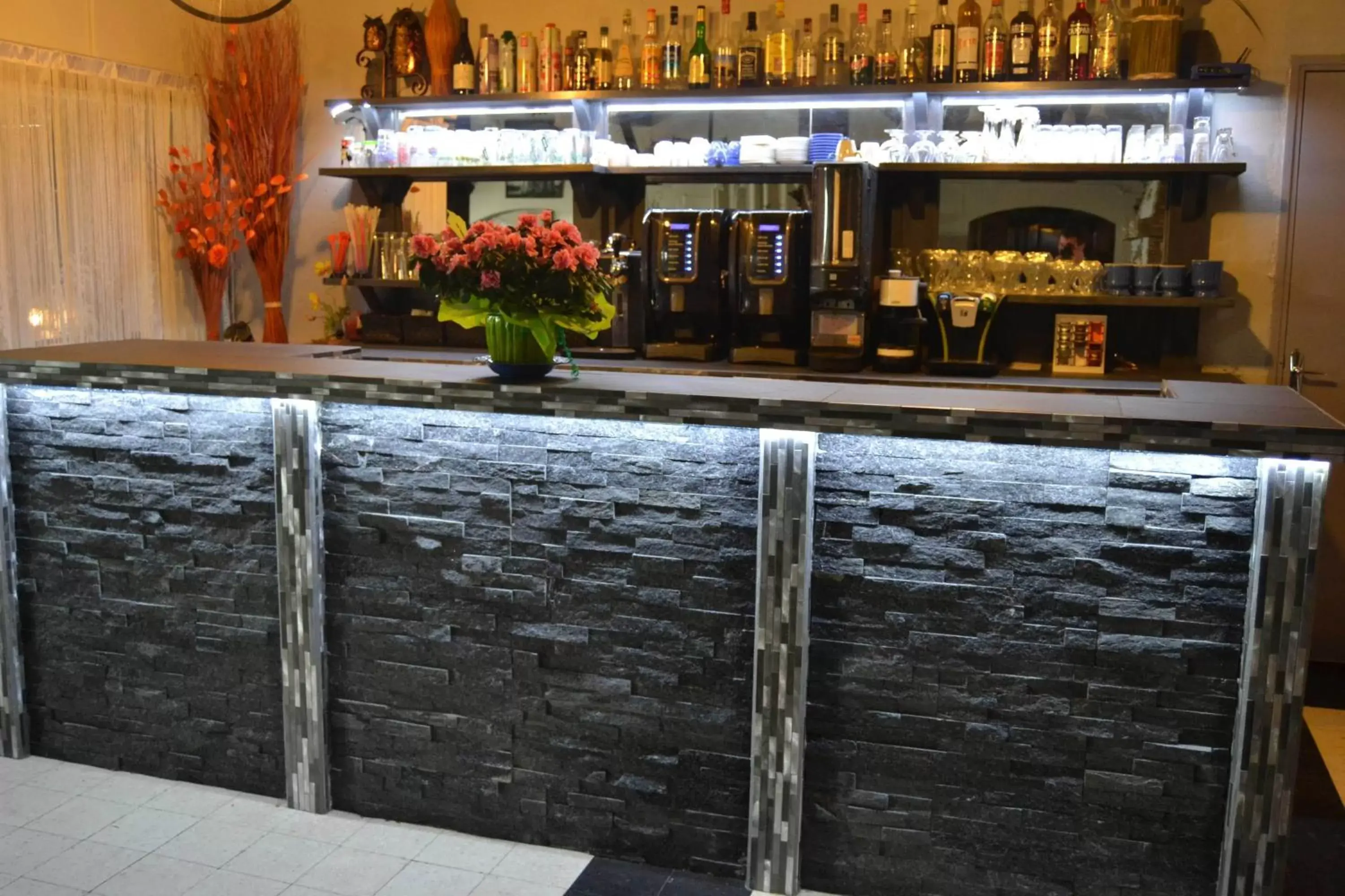 Lounge or bar in Le Dauphin Bleu