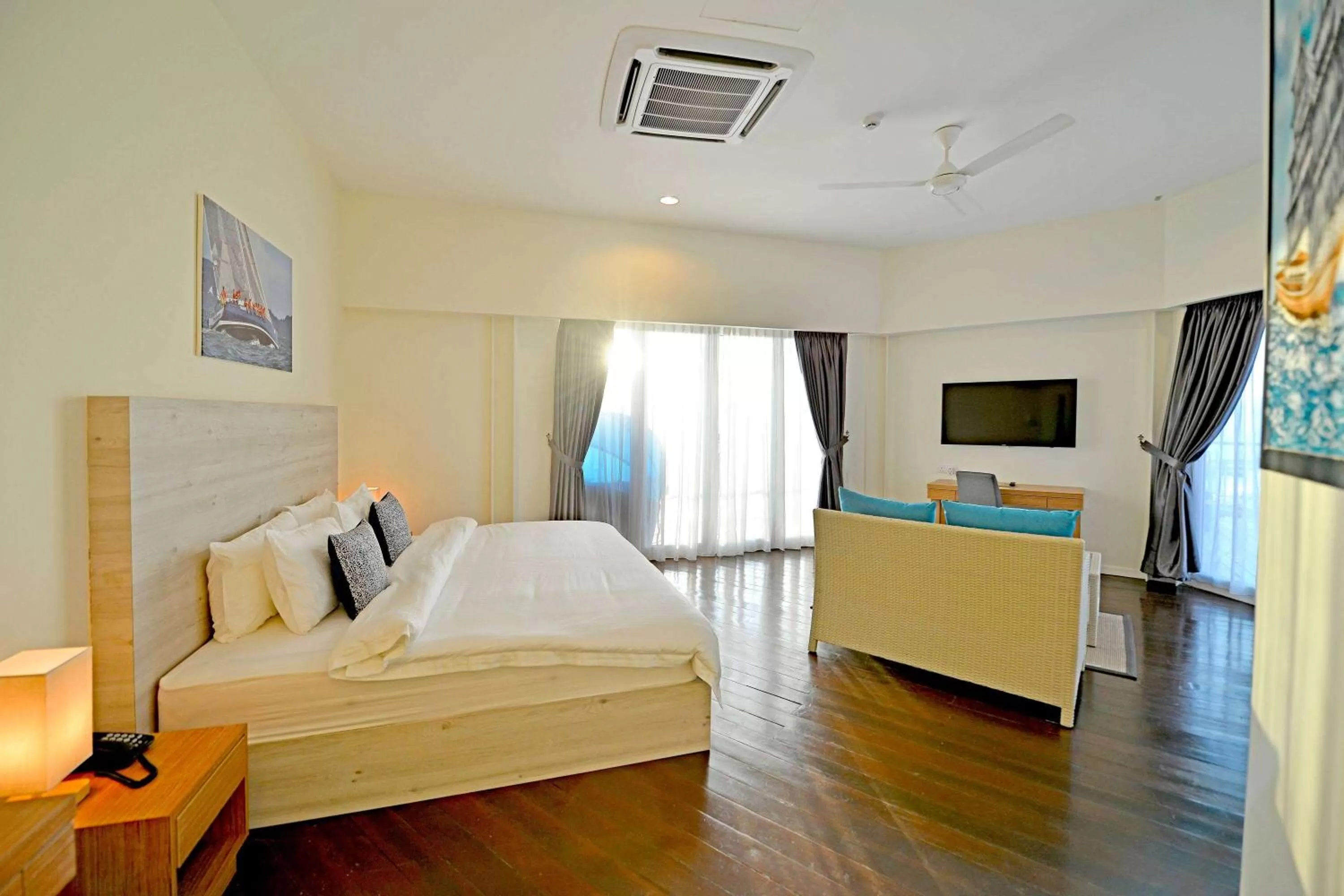 Photo of the whole room, Bed in Ramada by Wyndham Langkawi Marina