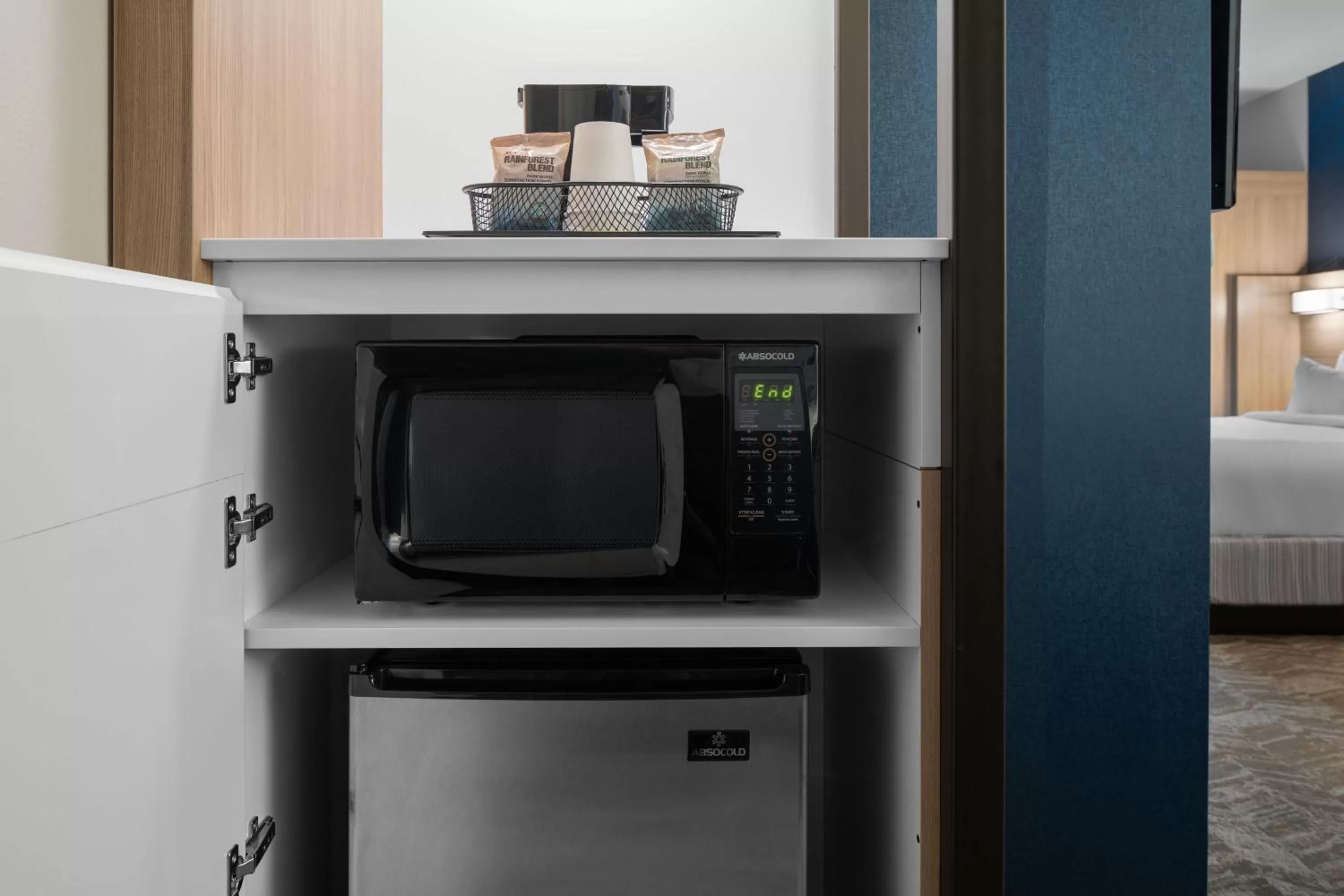 Photo of the whole room, Bed in SpringHill Suites by Marriott Myrtle Beach Oceanfront