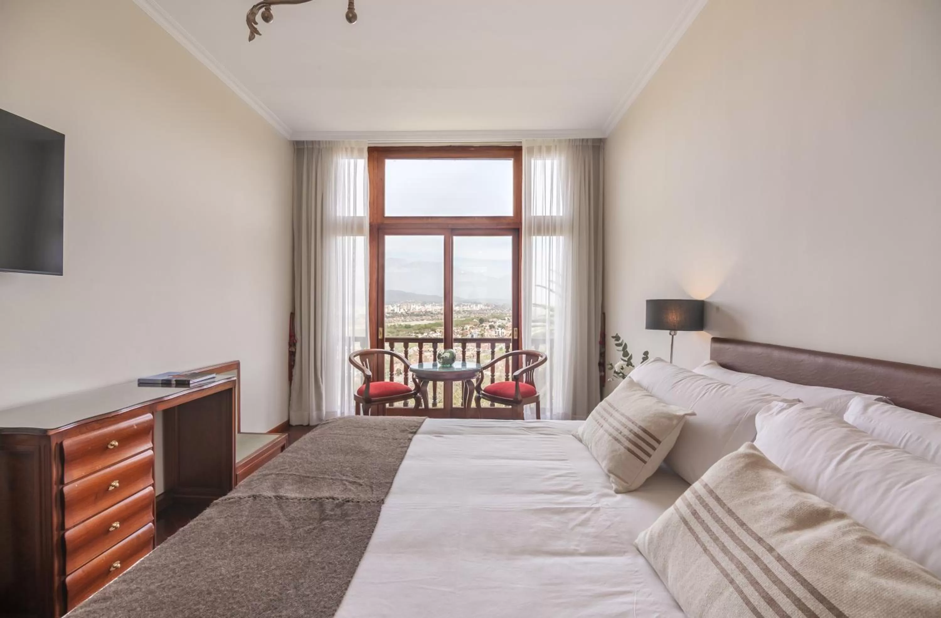 Superior Double or Twin Room with City View in Altos de la Viña, Wine Hotel & Spa