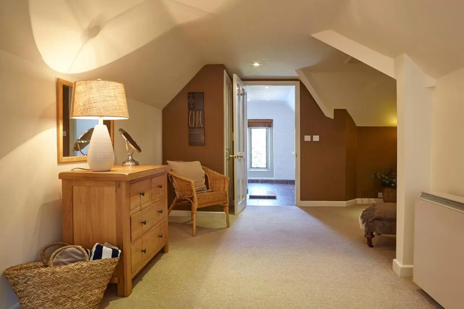 Bedroom, TV/Entertainment Center in The Den at Backwell Down